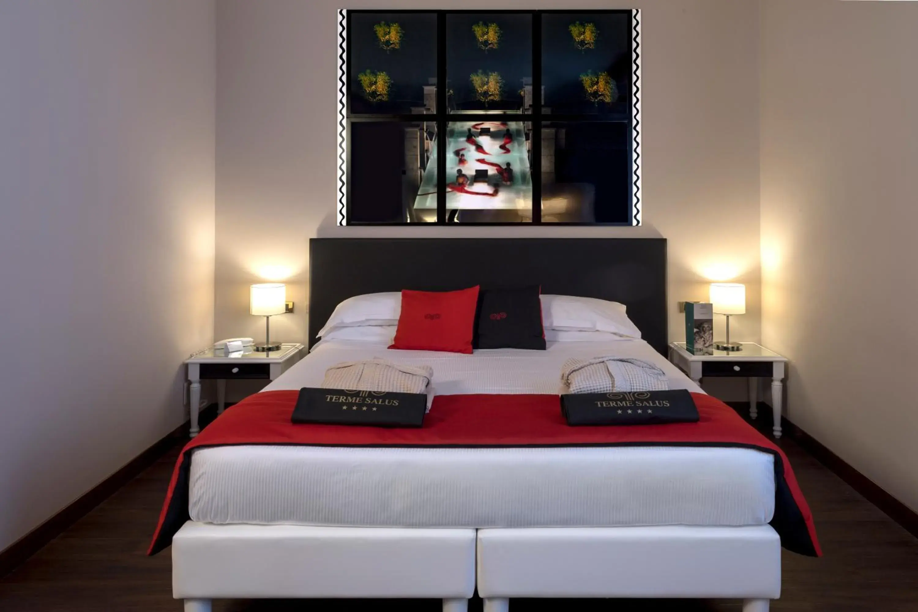 Bed in Hotel Salus Terme