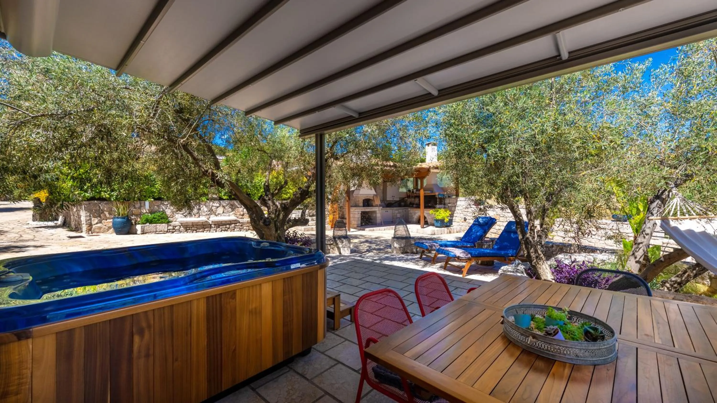 Patio in Anthemion Suites and Villas