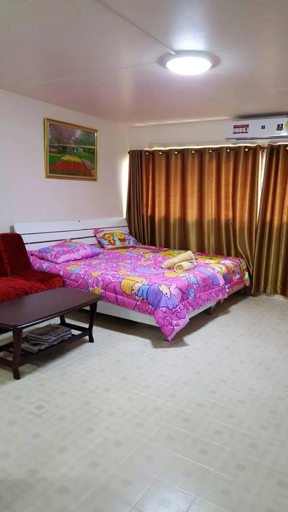 Bed in Smart Residence@Muengthongthani