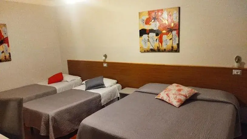 Bed in Nuovo Hotel Giardini