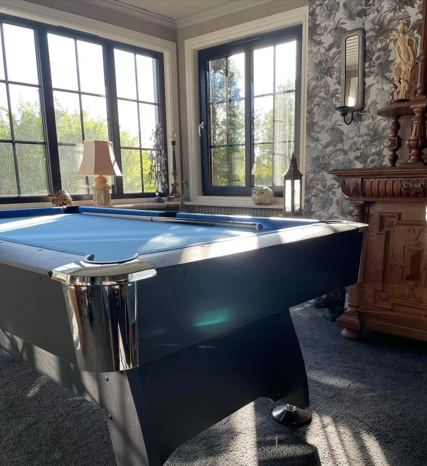 Billiard in Villa Lyckan