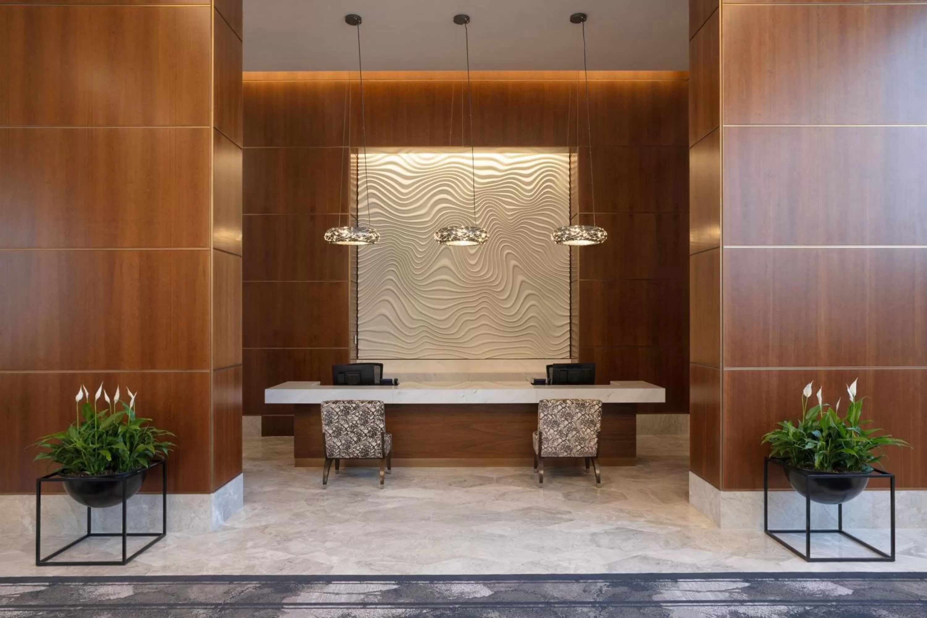 Lobby or reception in Marriott Executive Apartments Kuwait City