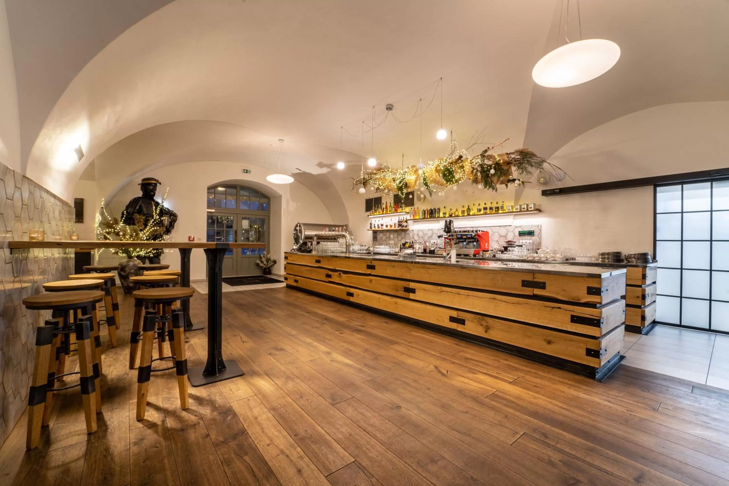 Restaurant/places to eat in Hotel Panský Pivovar