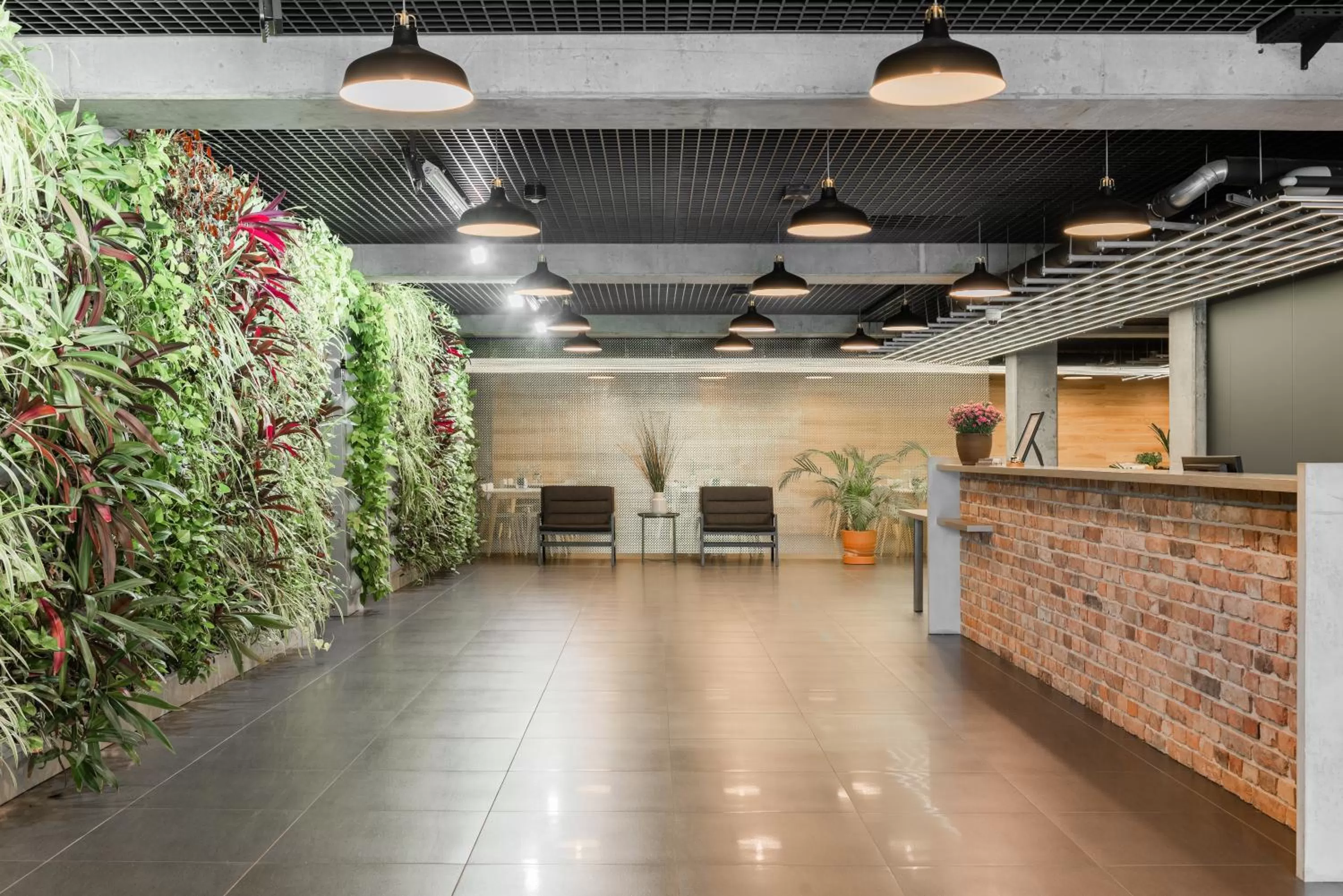 Lobby or reception in Green Loft Gdynia