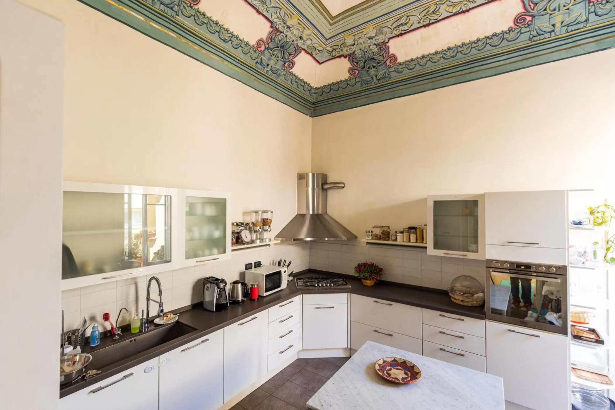 Kitchen or kitchenette in B&B Sant'Agostino