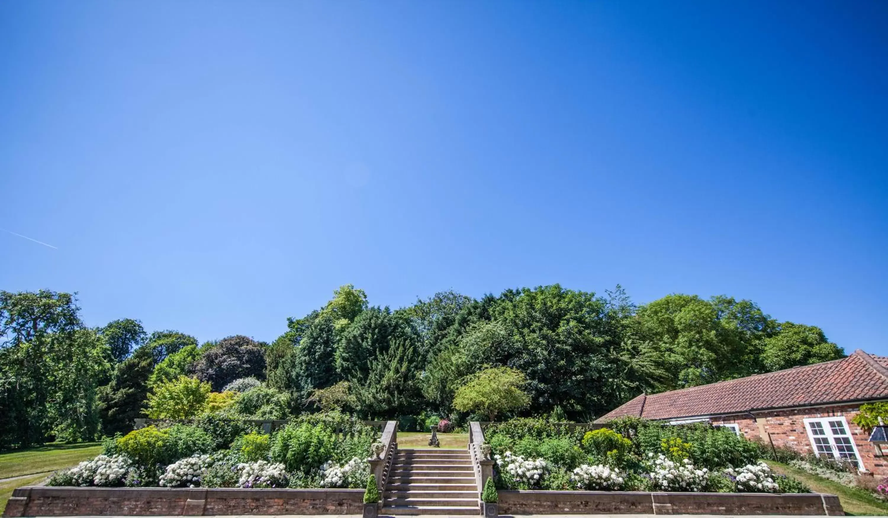 Garden in Goldsborough Hall