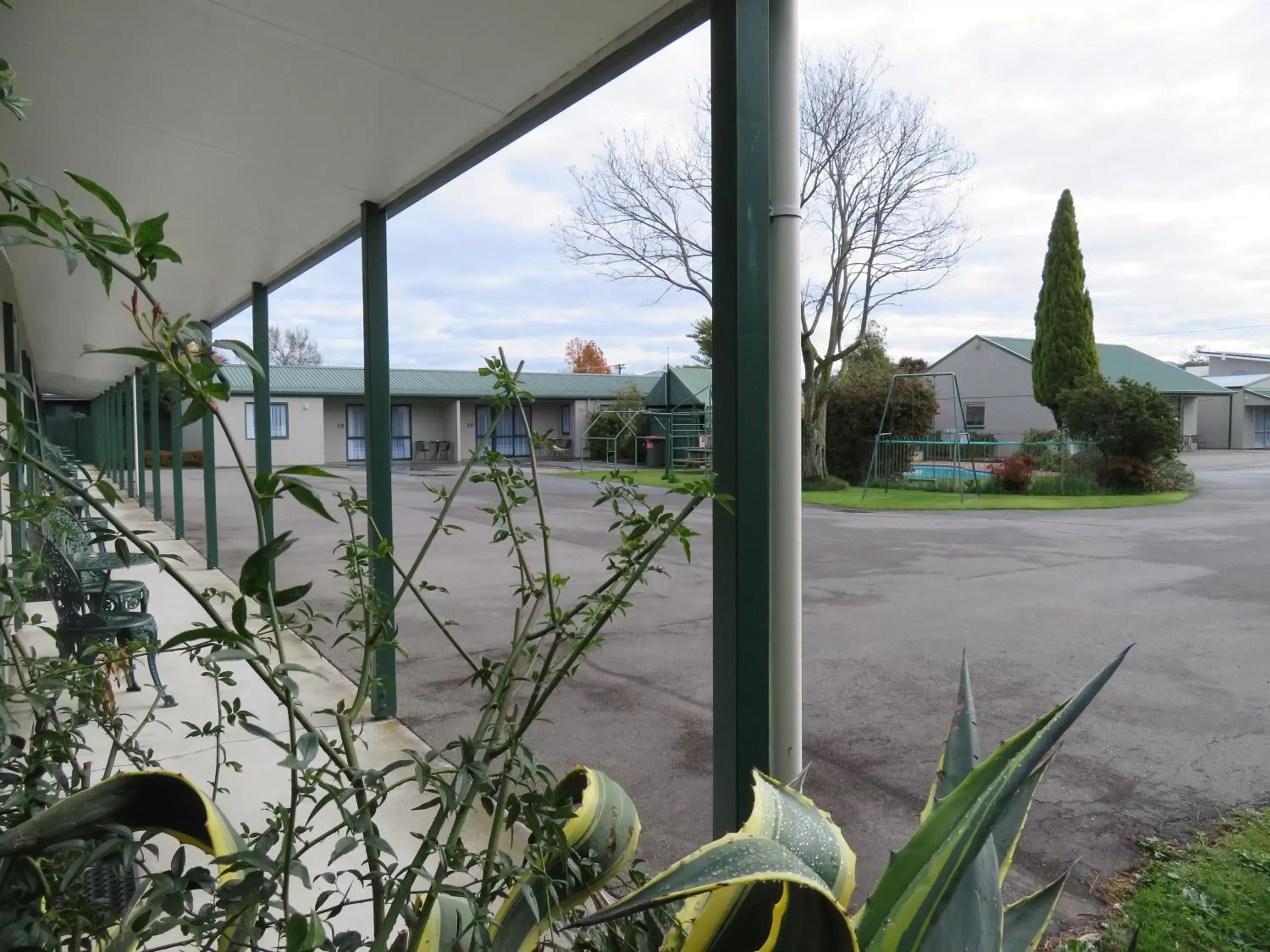 Balcony/Terrace in Commodore Court Motel