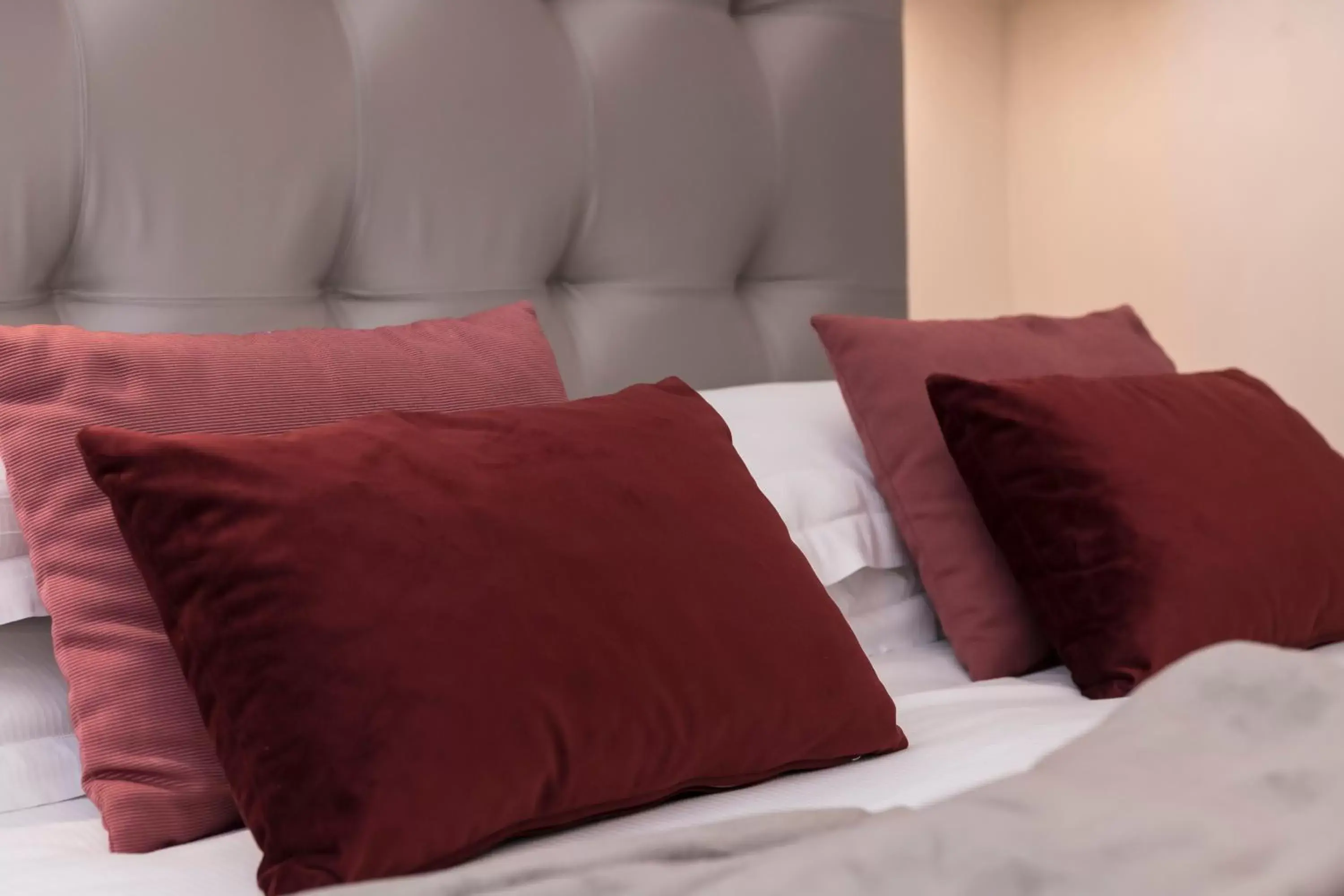 Bed in Hotel Navona