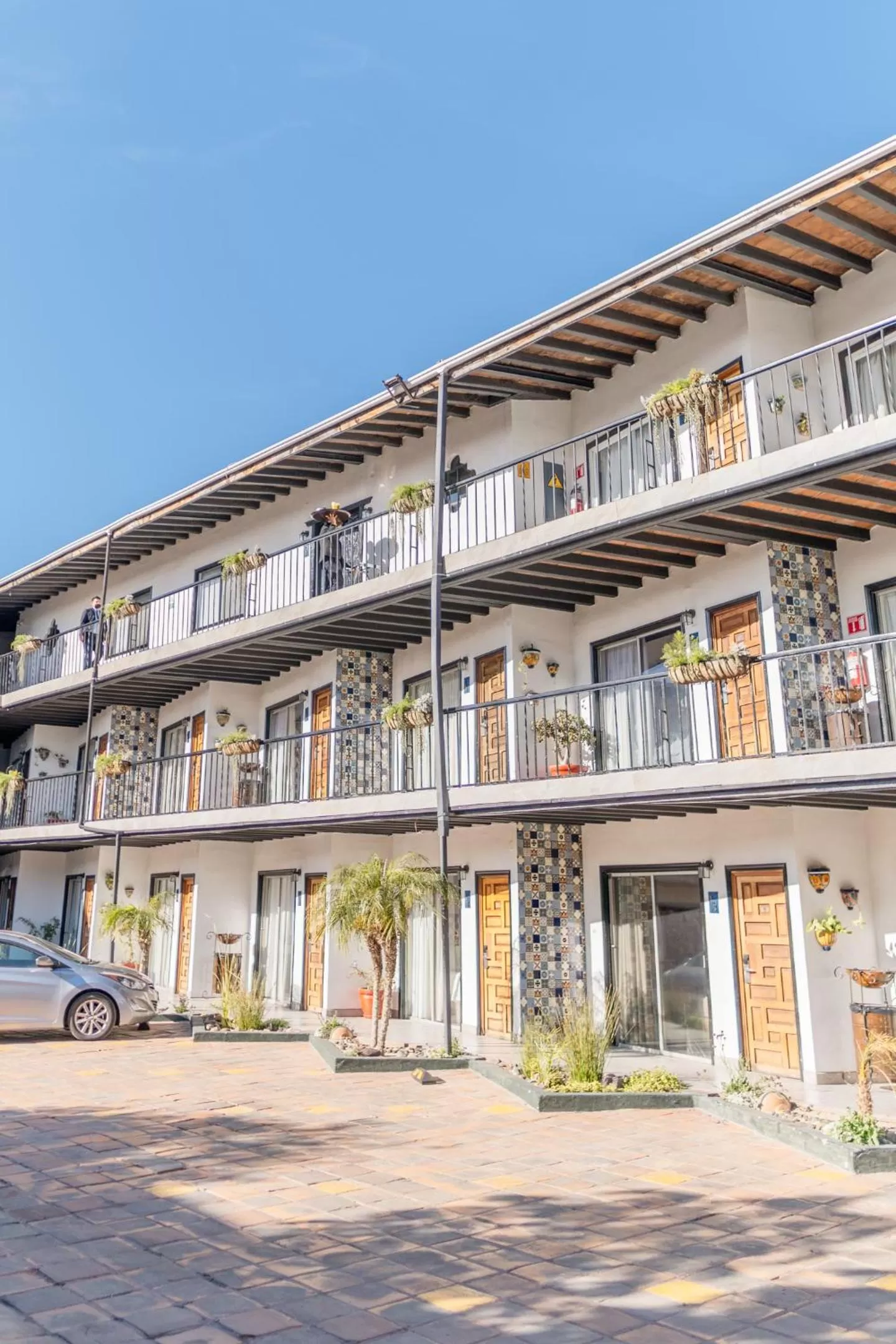 Property building in Hotel Posada El Rey Sol