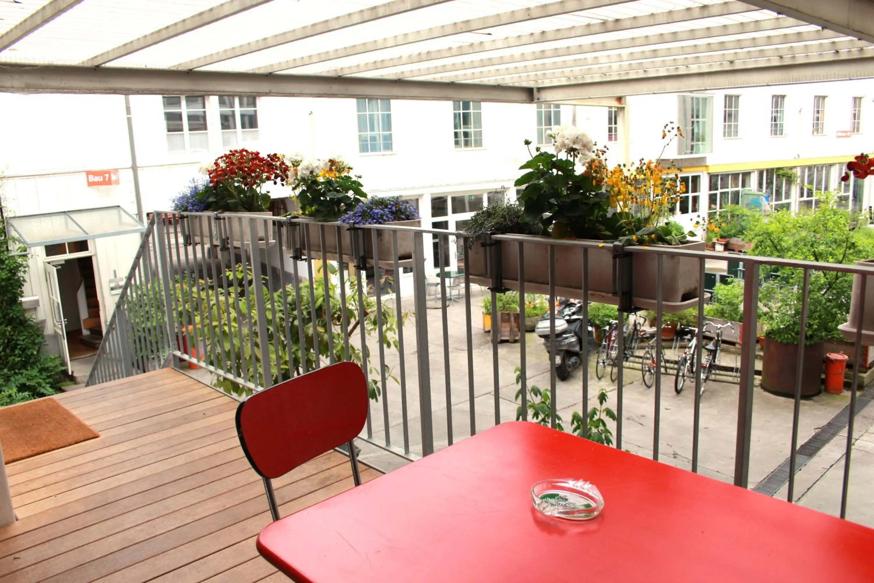 Balcony/Terrace in Basel Backpack