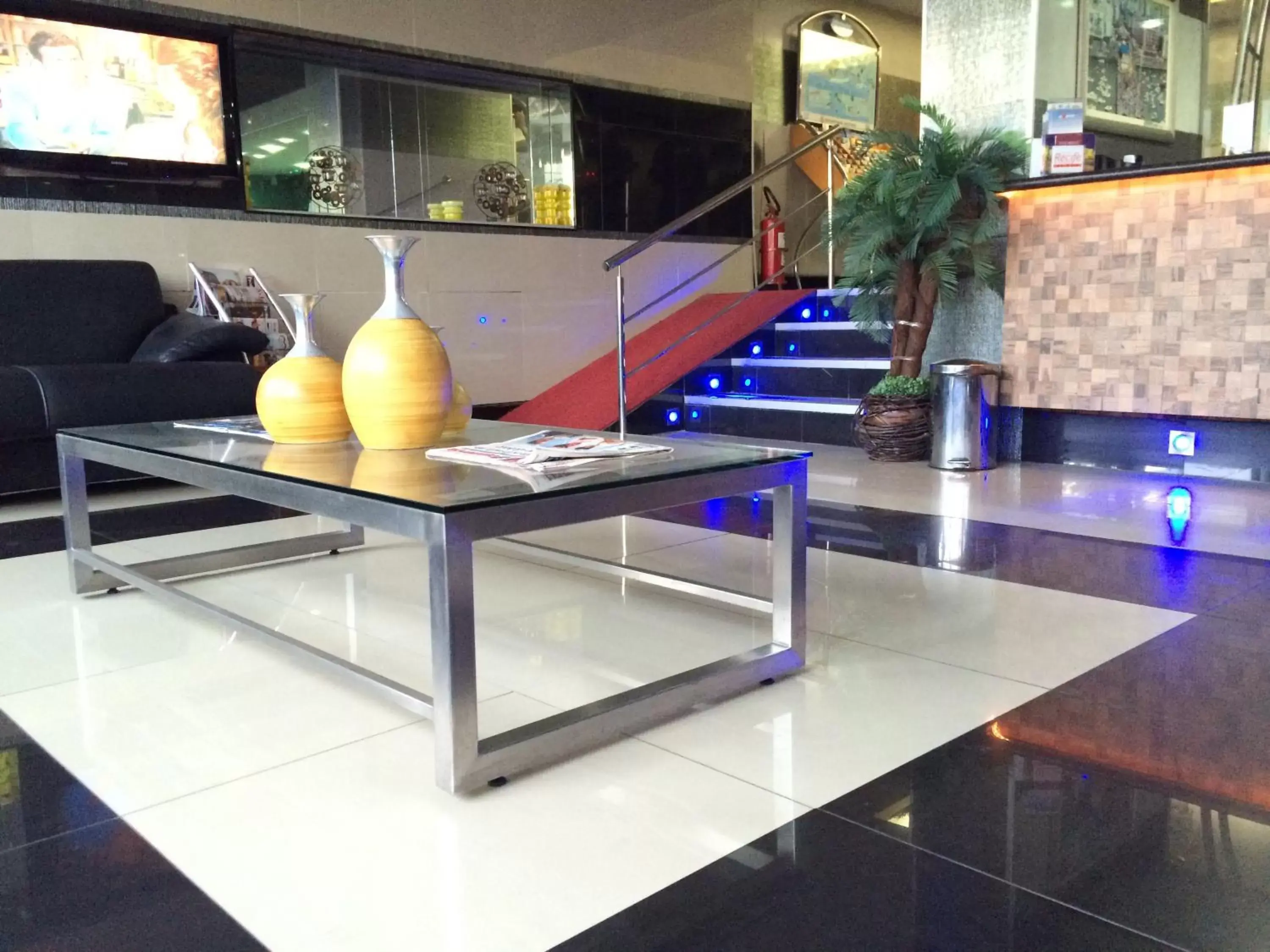 Lobby or reception in Rede Andrade Plaza Recife