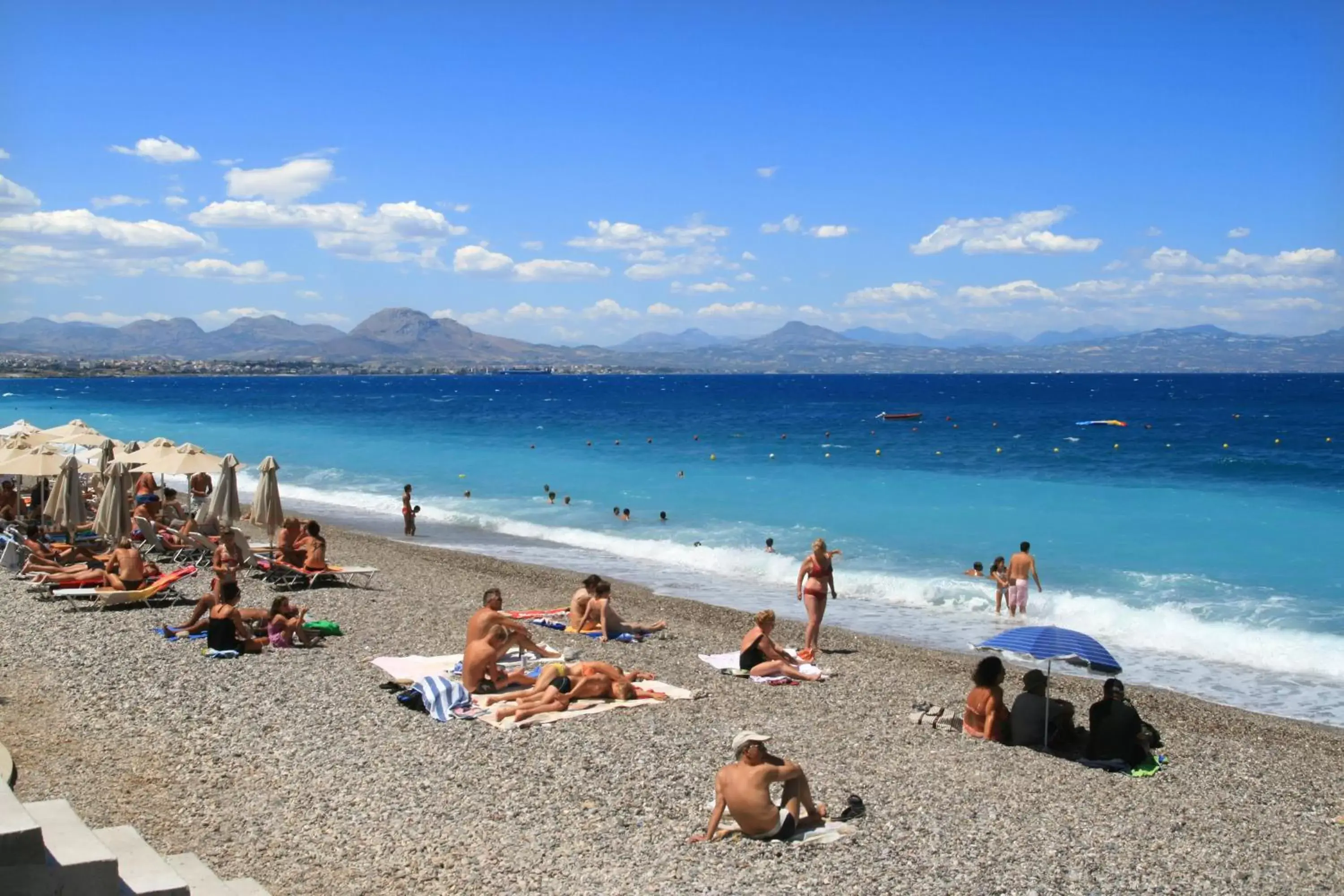 Beach in Grand Hotel Loutraki