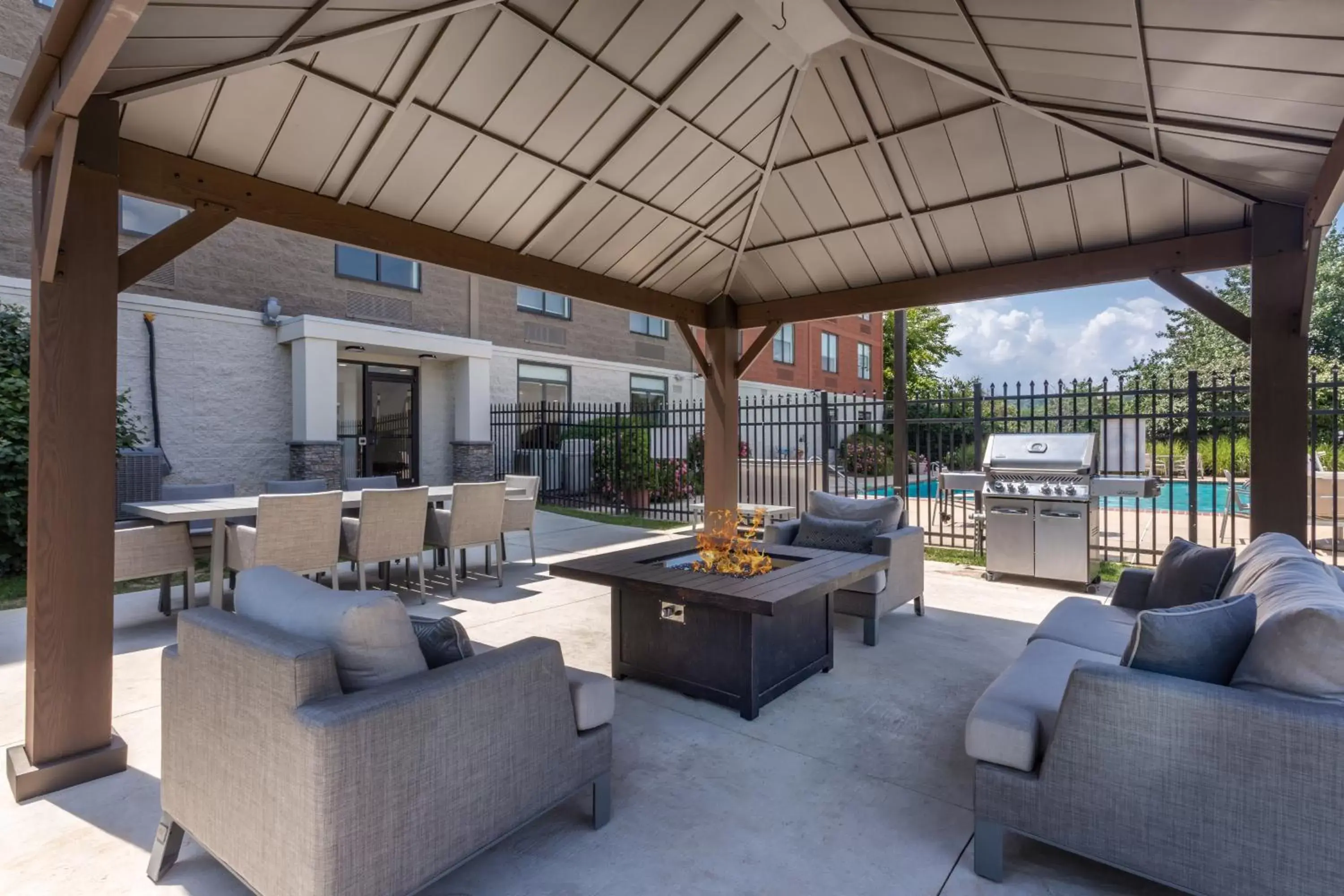 Patio in Holiday Inn Express Exton - Great Valley, an IHG Hotel