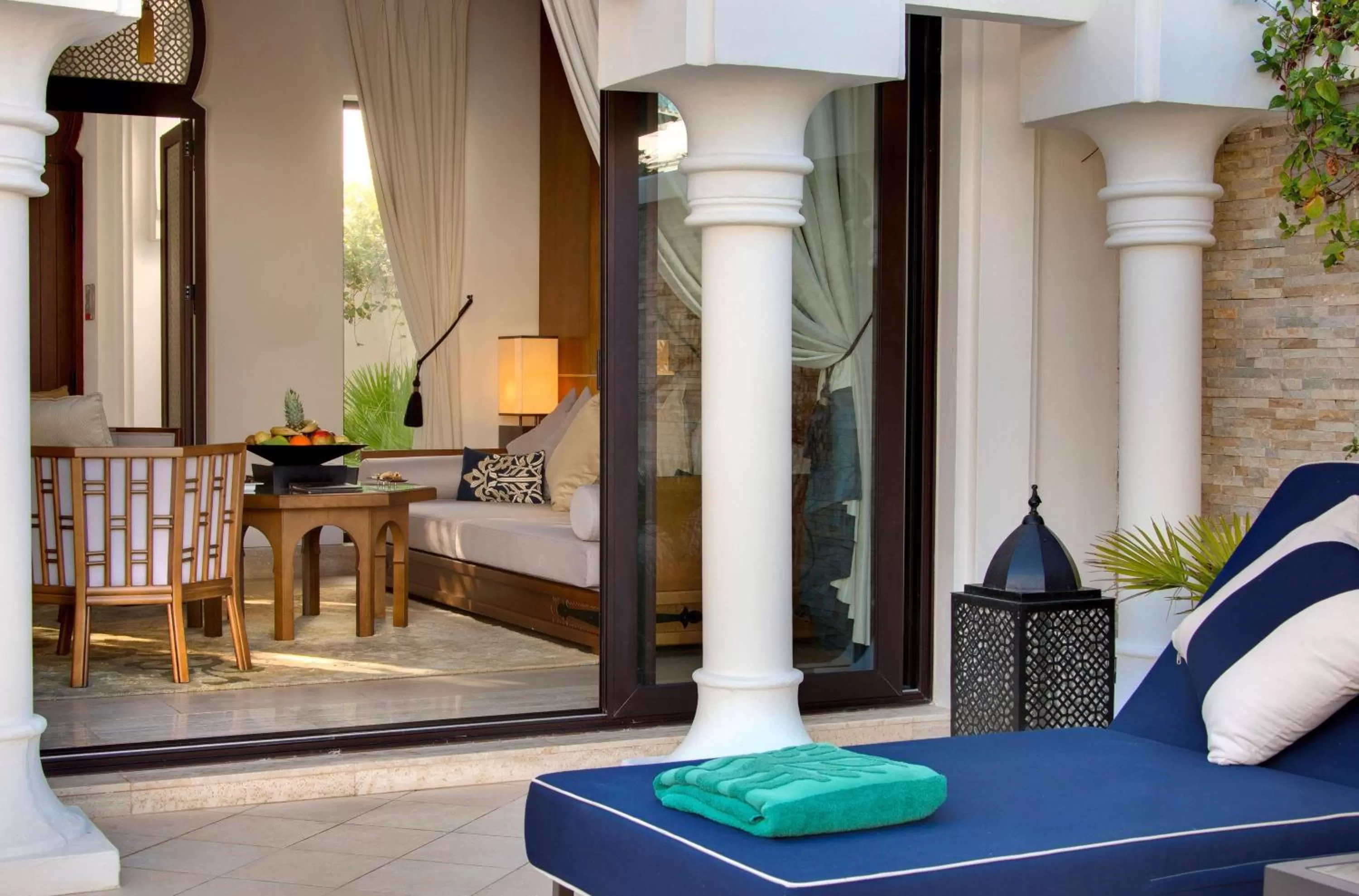 Balcony/Terrace in Banyan Tree Tamouda Bay