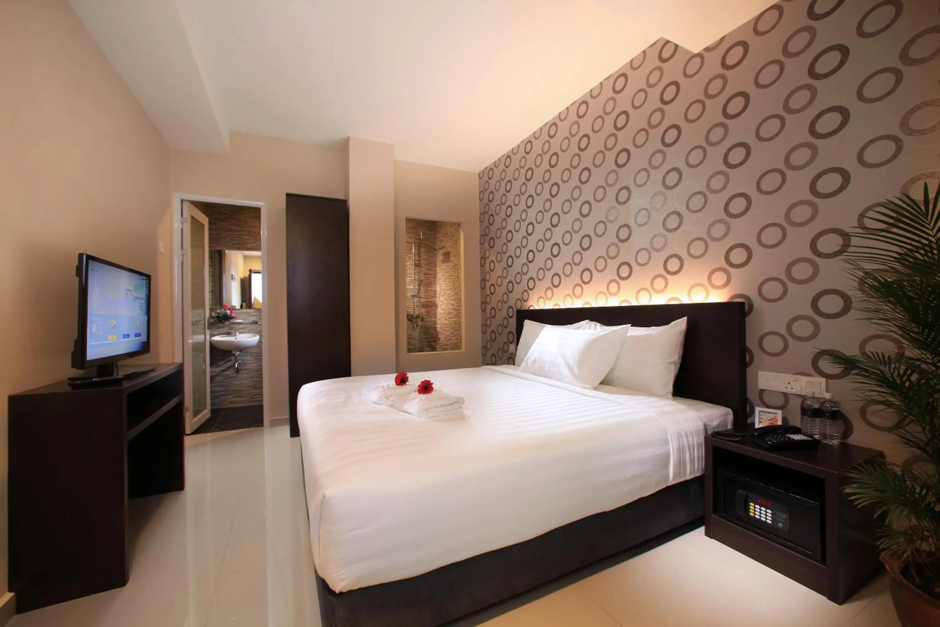 Bed in Izumi Hotel Bukit Bintang Kuala Lumpur