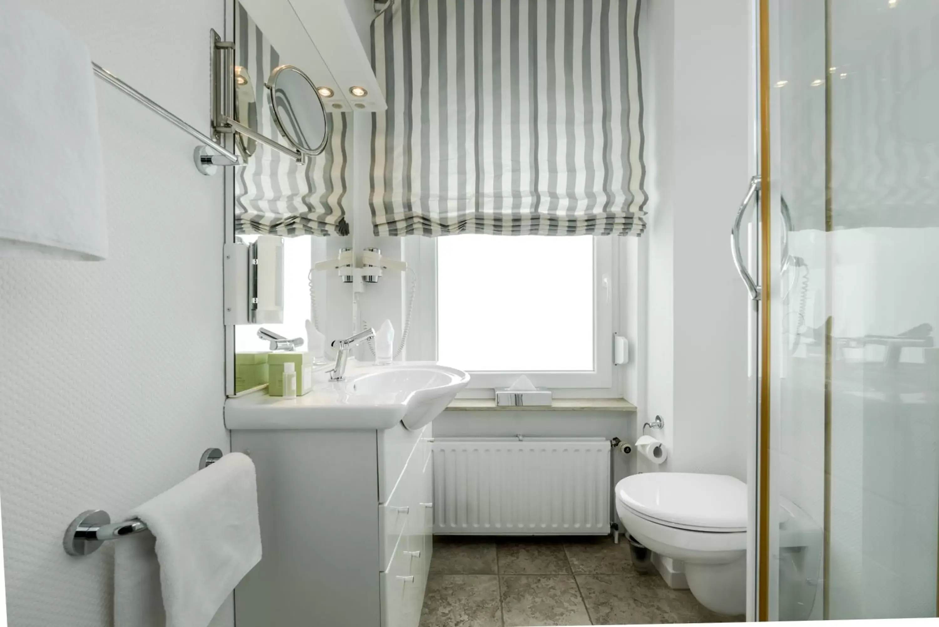 Bathroom in Romantik Hotel Neuhaus