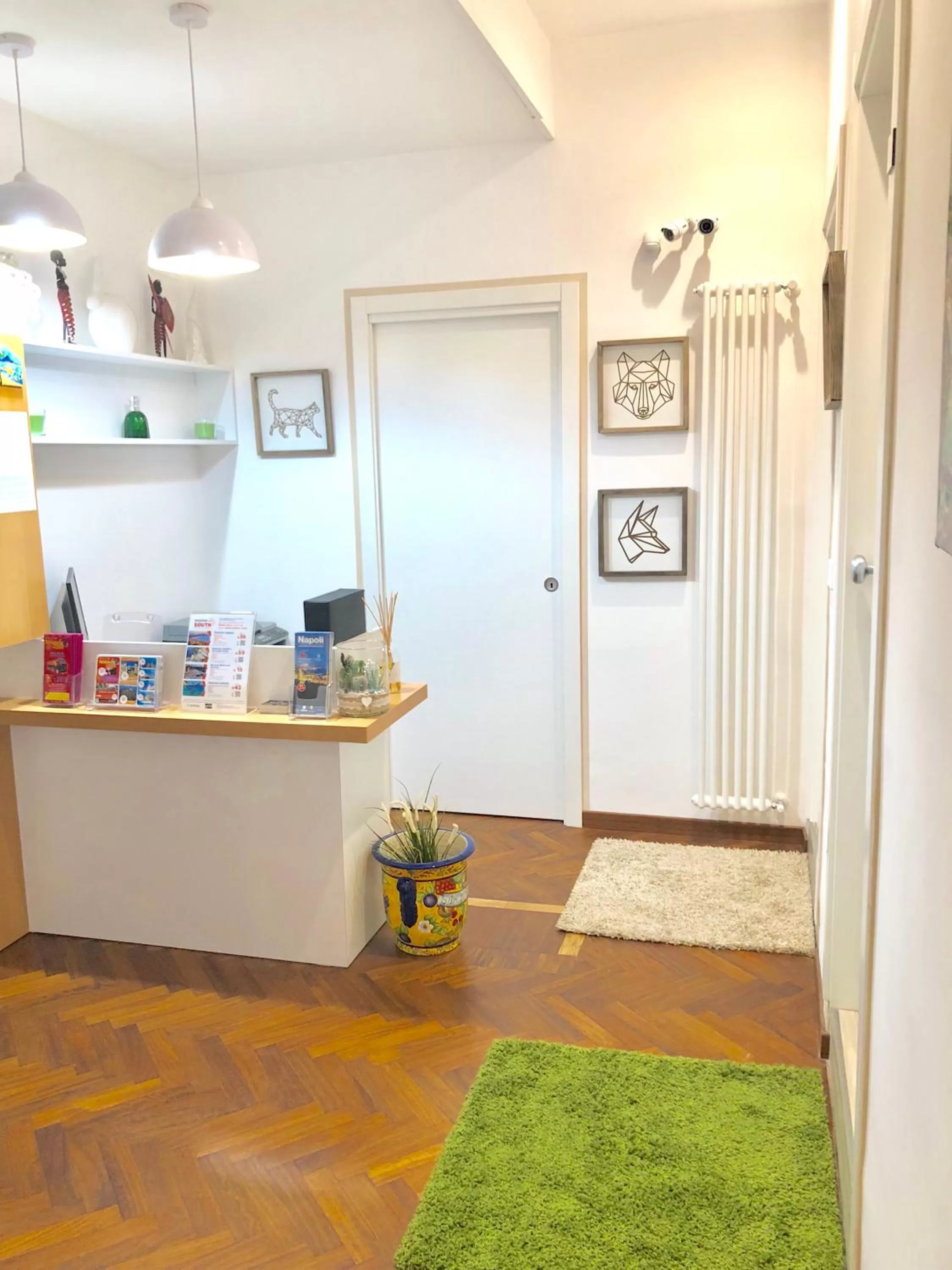 Lobby or reception in Hall inn B&B in Naples