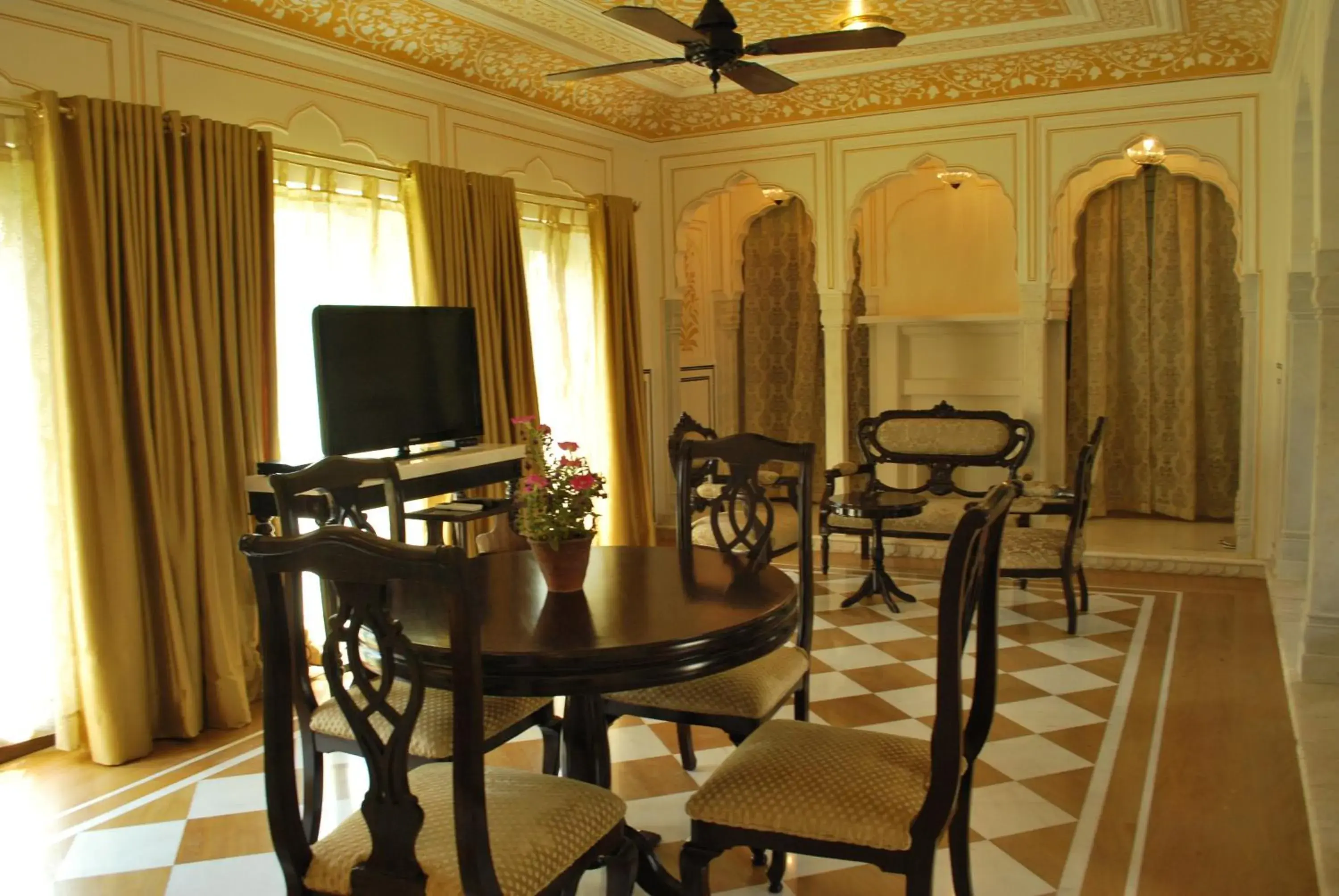 Dining Area in Royal Heritage Haveli