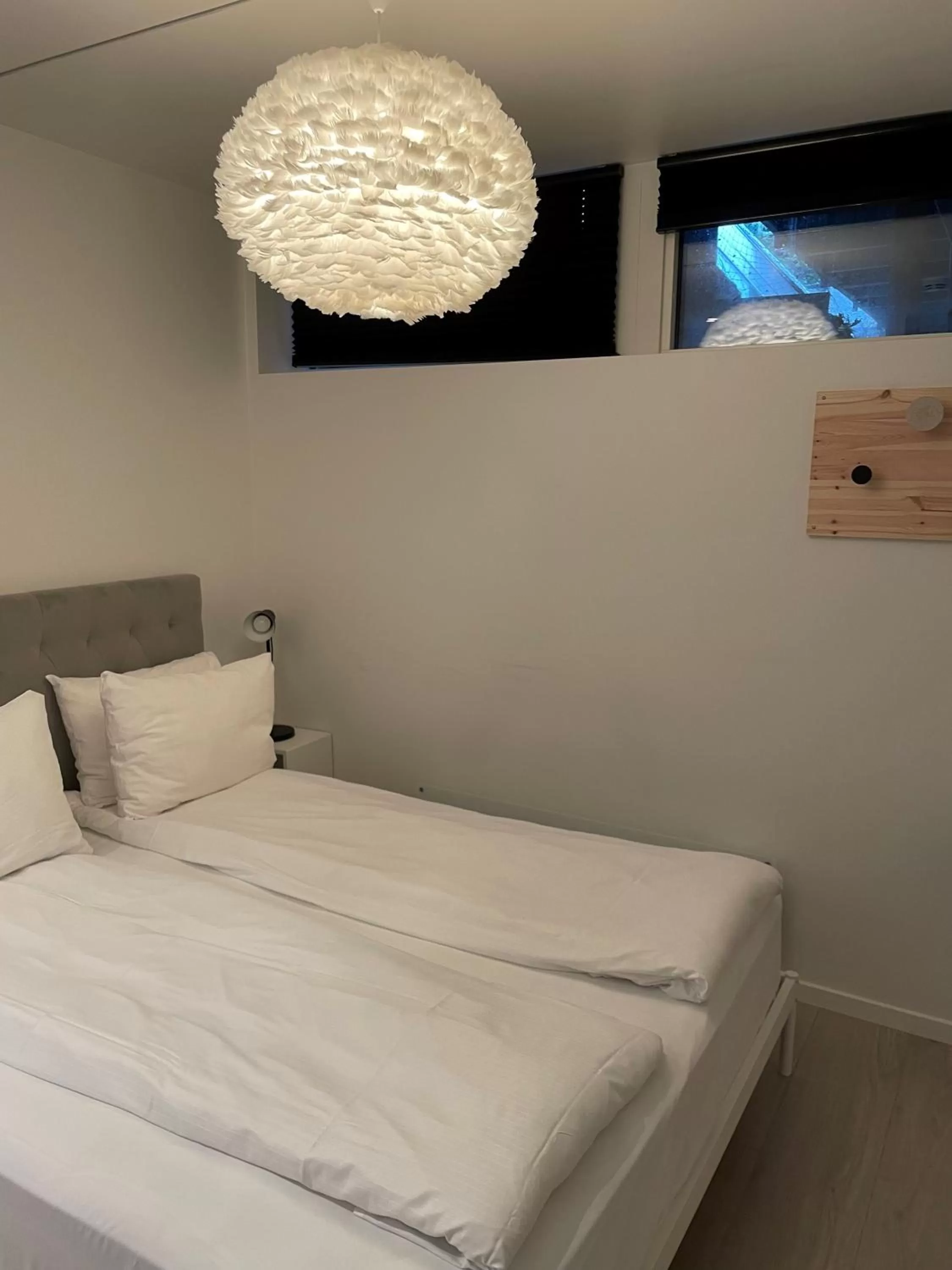 Bed in Magic Hotel & Apartments Kløverhuset