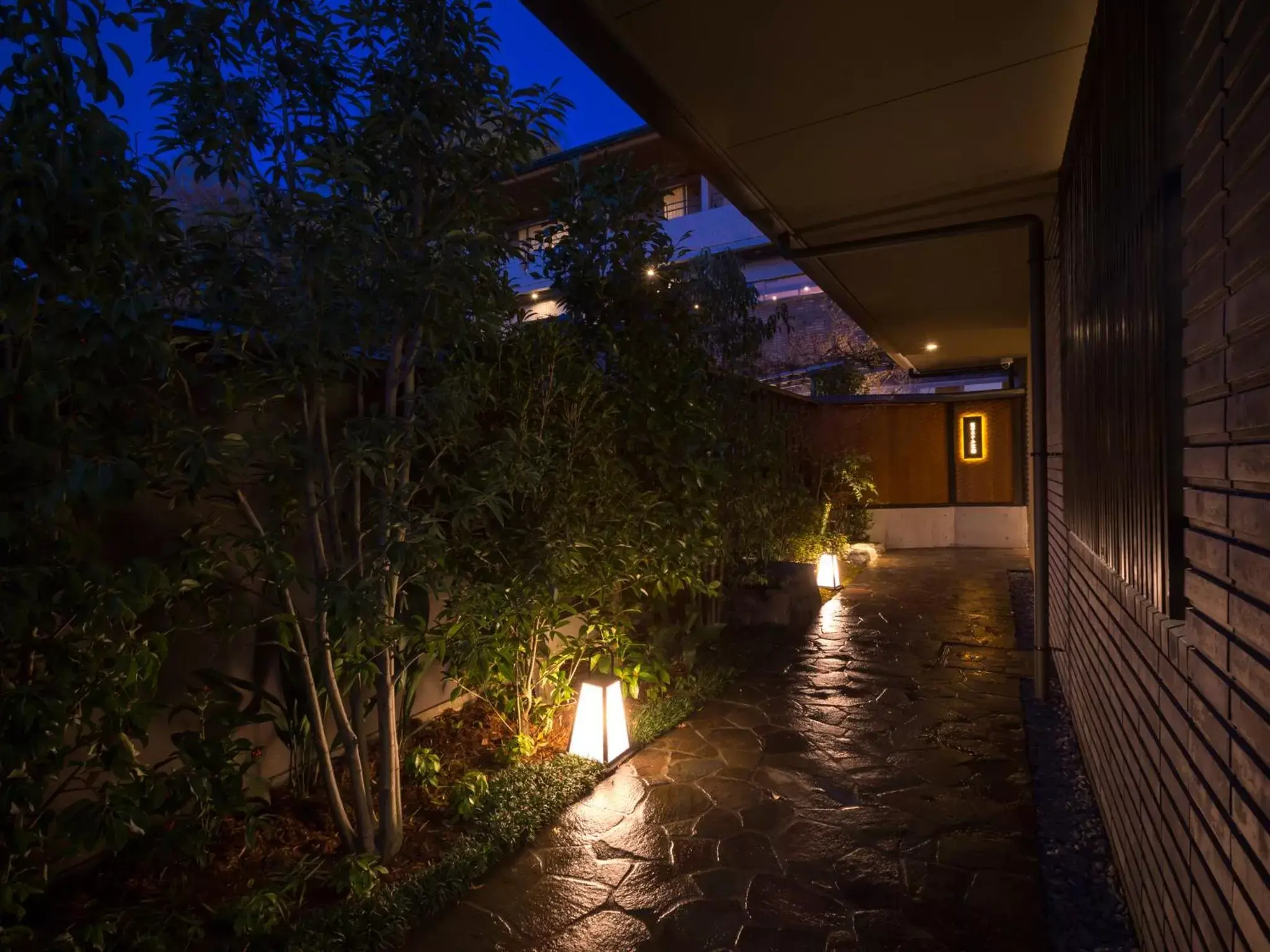 Facade/entrance in Saka Hotel Kyoto