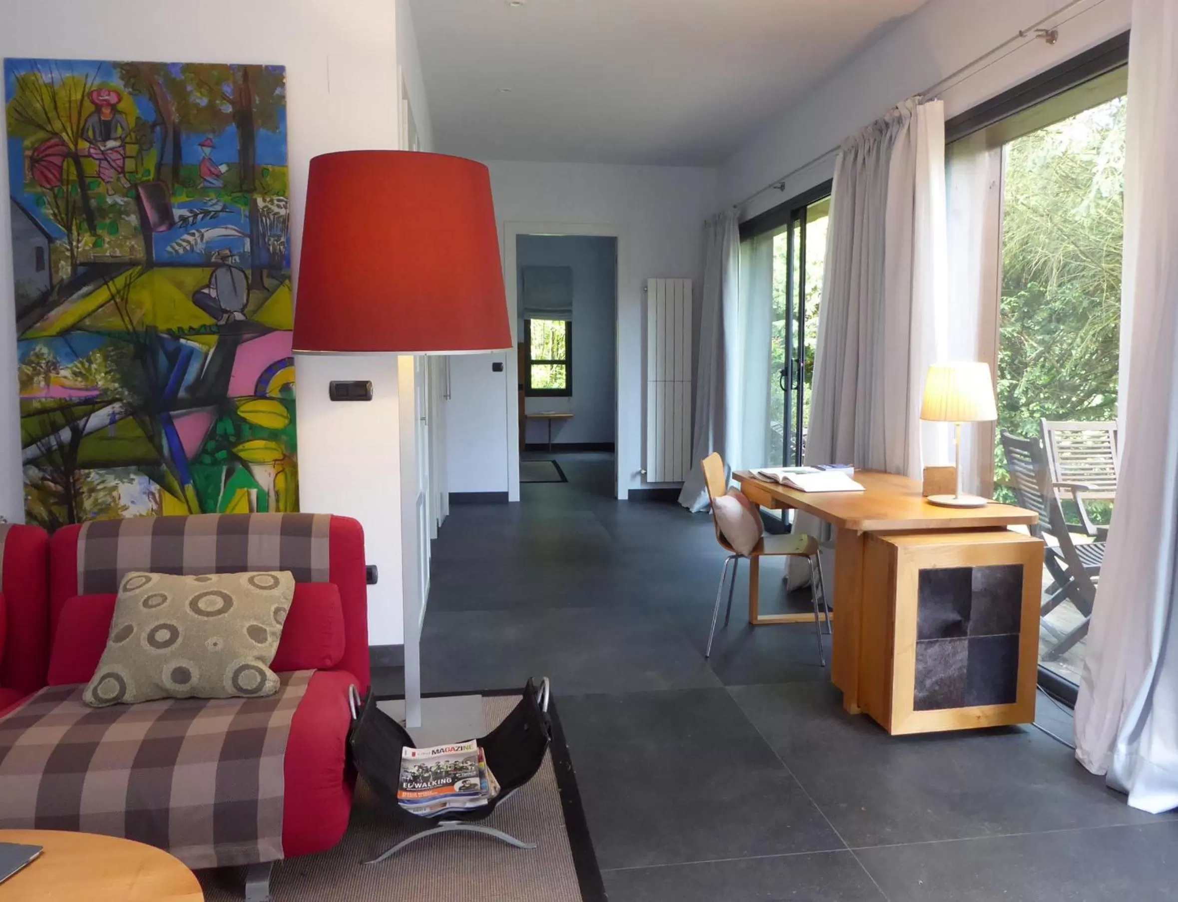 Seating area in Jardin de Carrejo