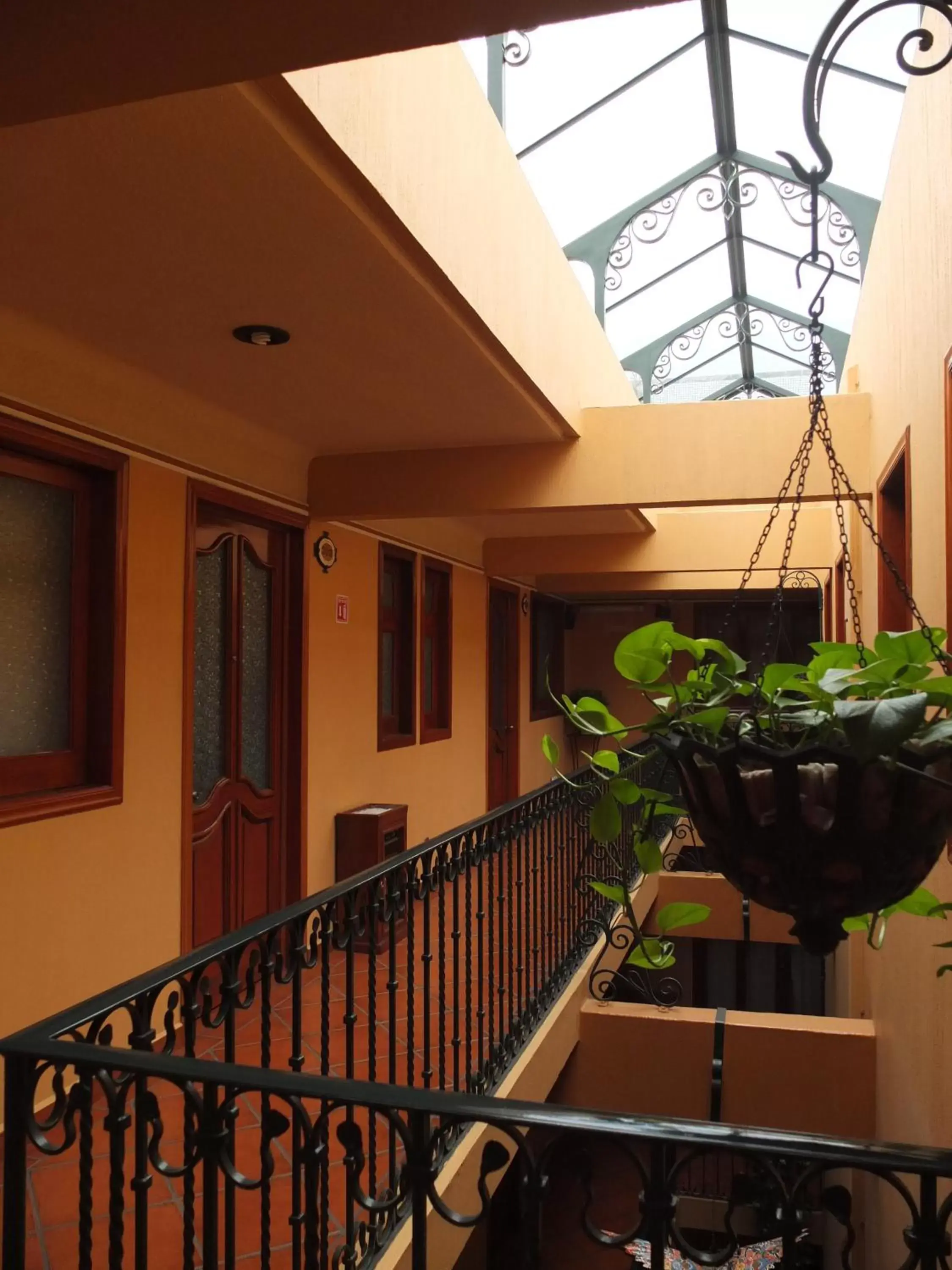 Decorative detail, Balcony/Terrace in Hotel Boutique Parador San Miguel Oaxaca