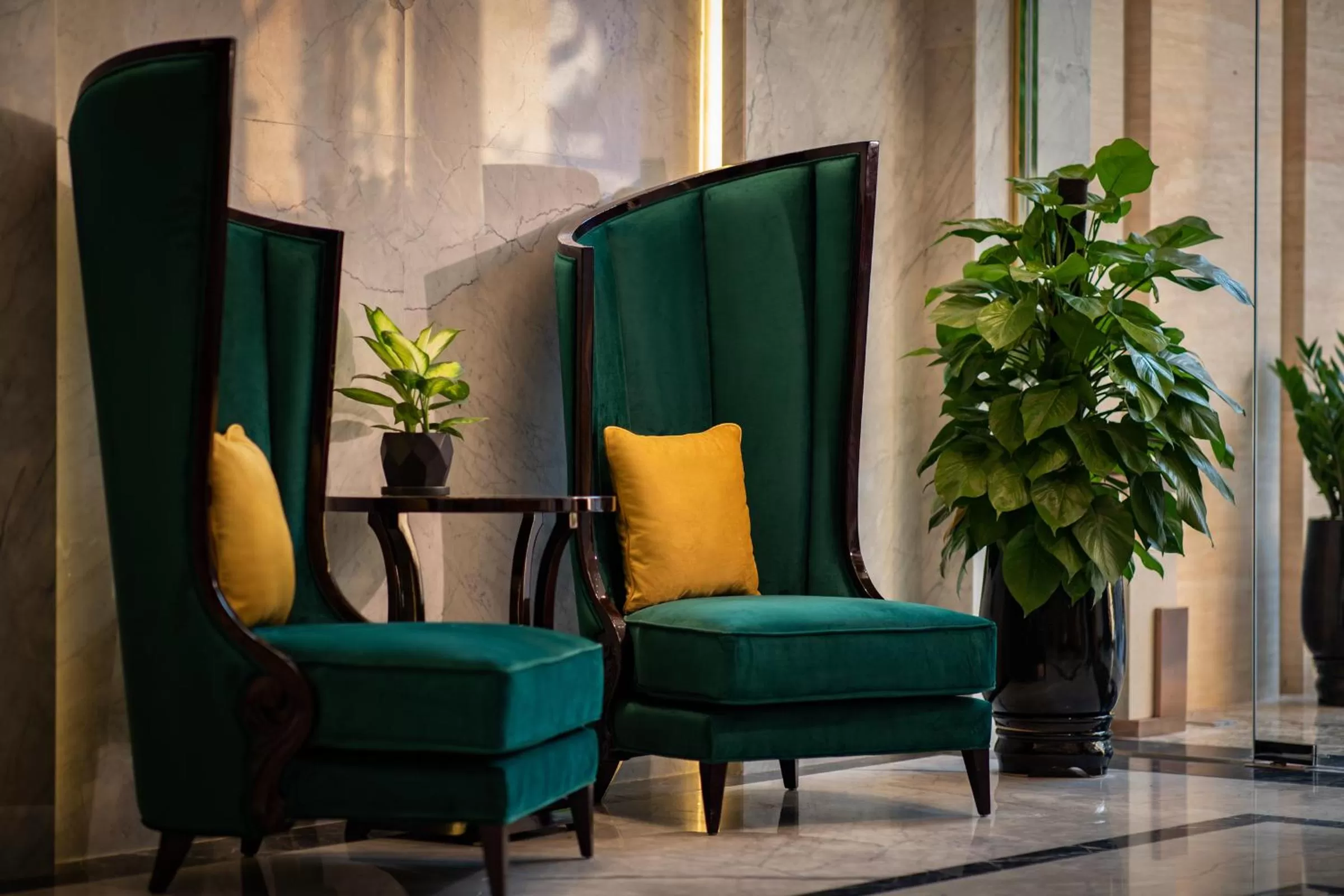 Lobby or reception in Soleil Boutique Hotel Hanoi