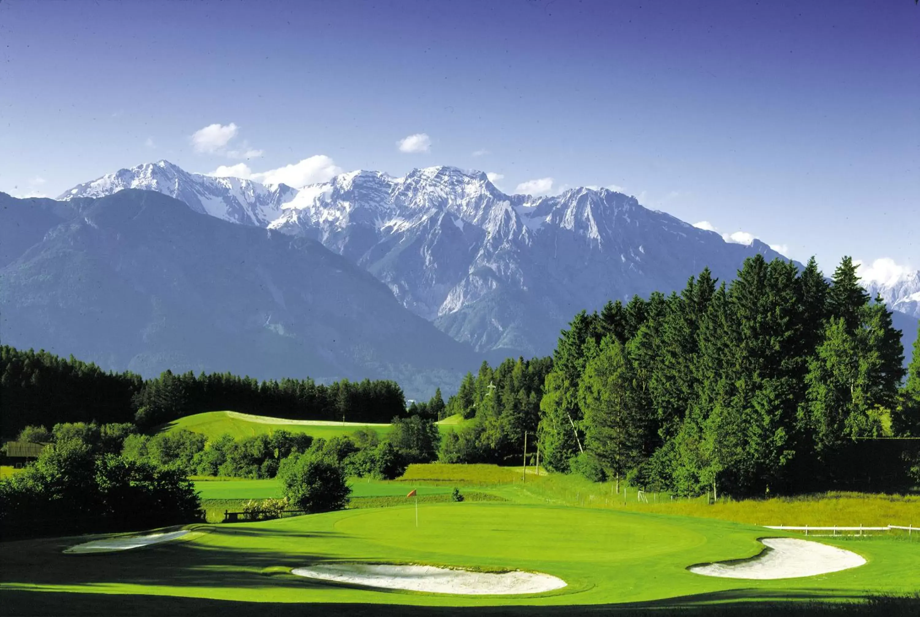 Golfcourse in Sporthotel Igls