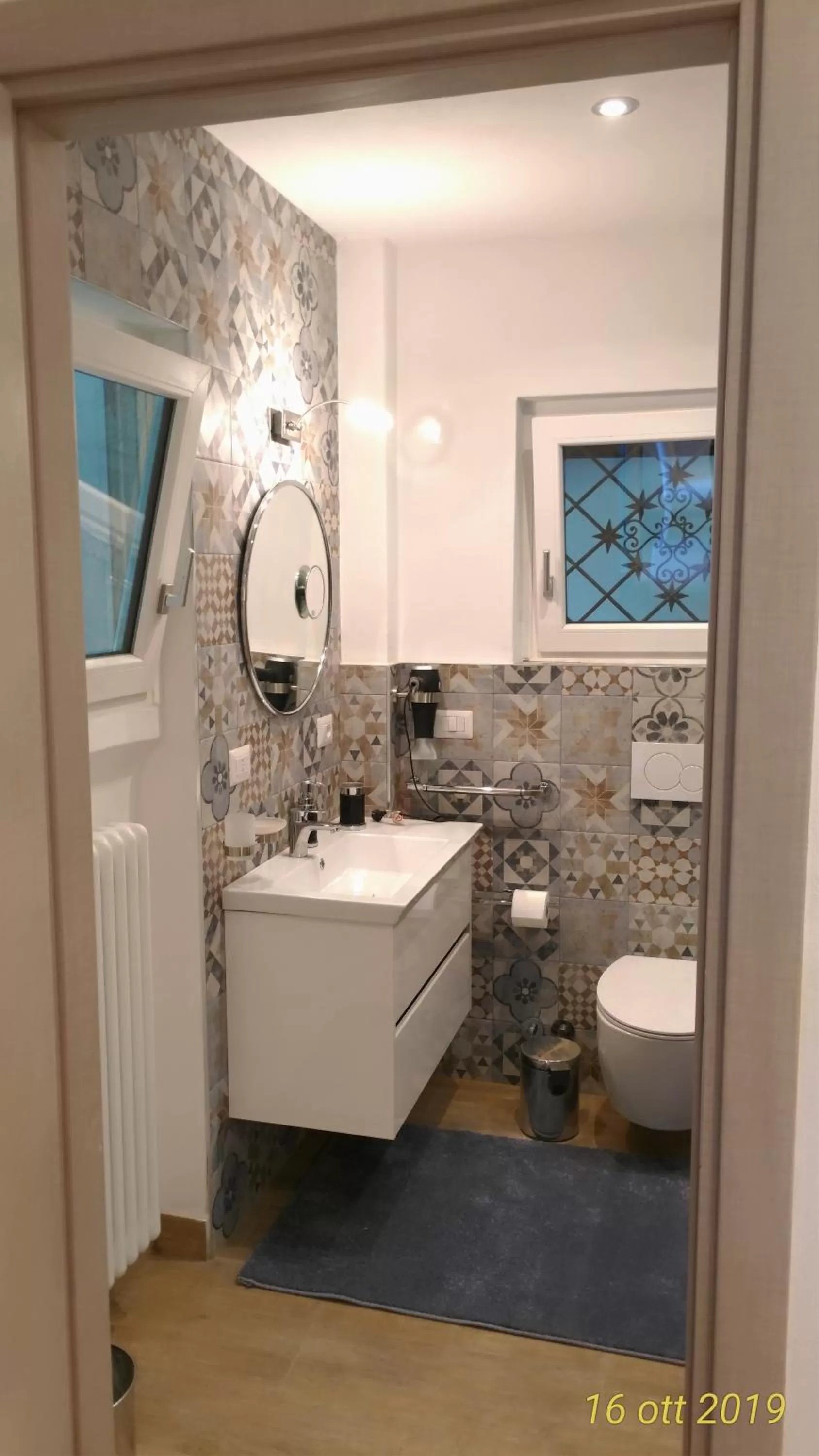 Shower in "La Selvetta" bed and breakfast