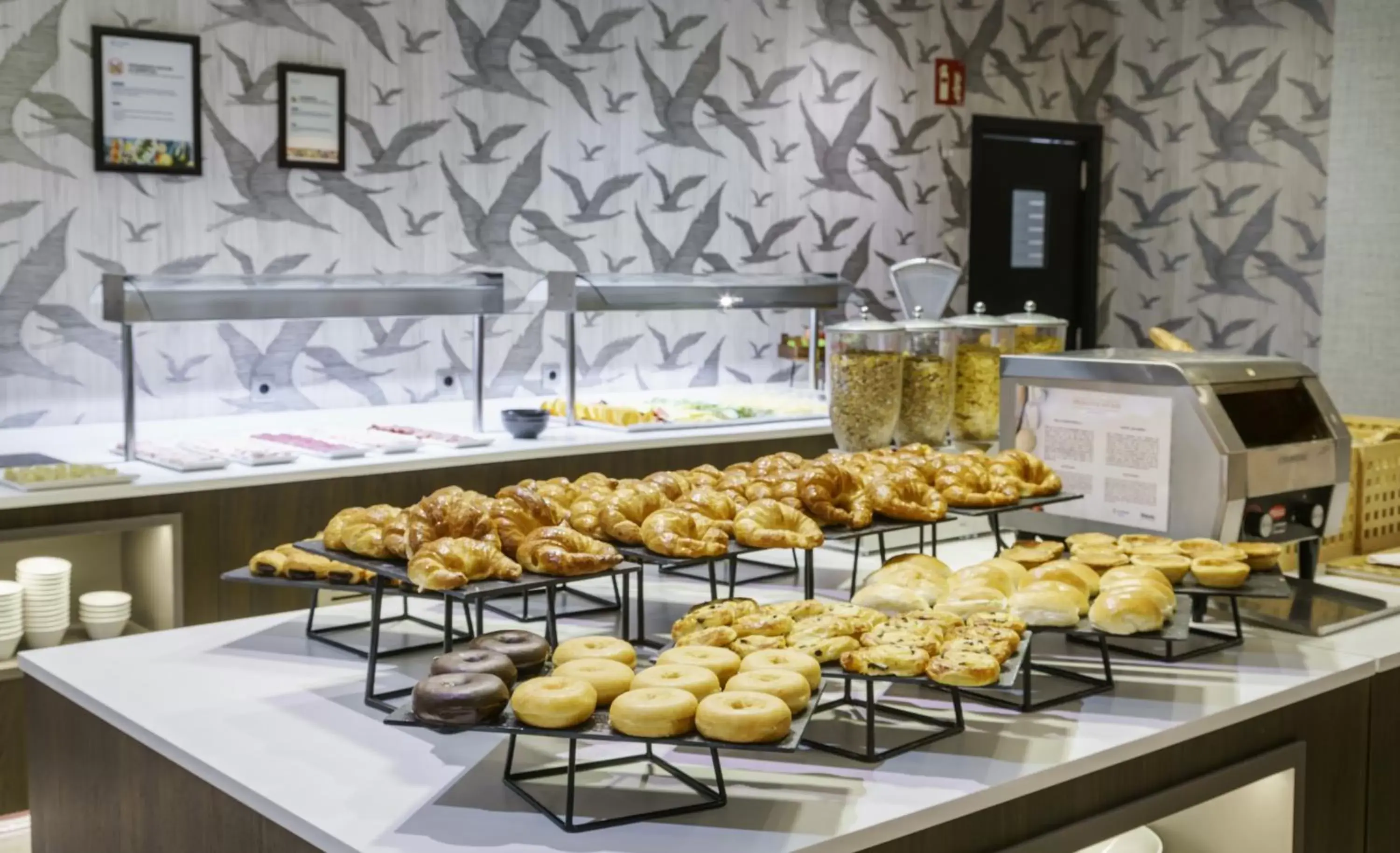 Buffet breakfast in Hotel Ilunion Bilbao