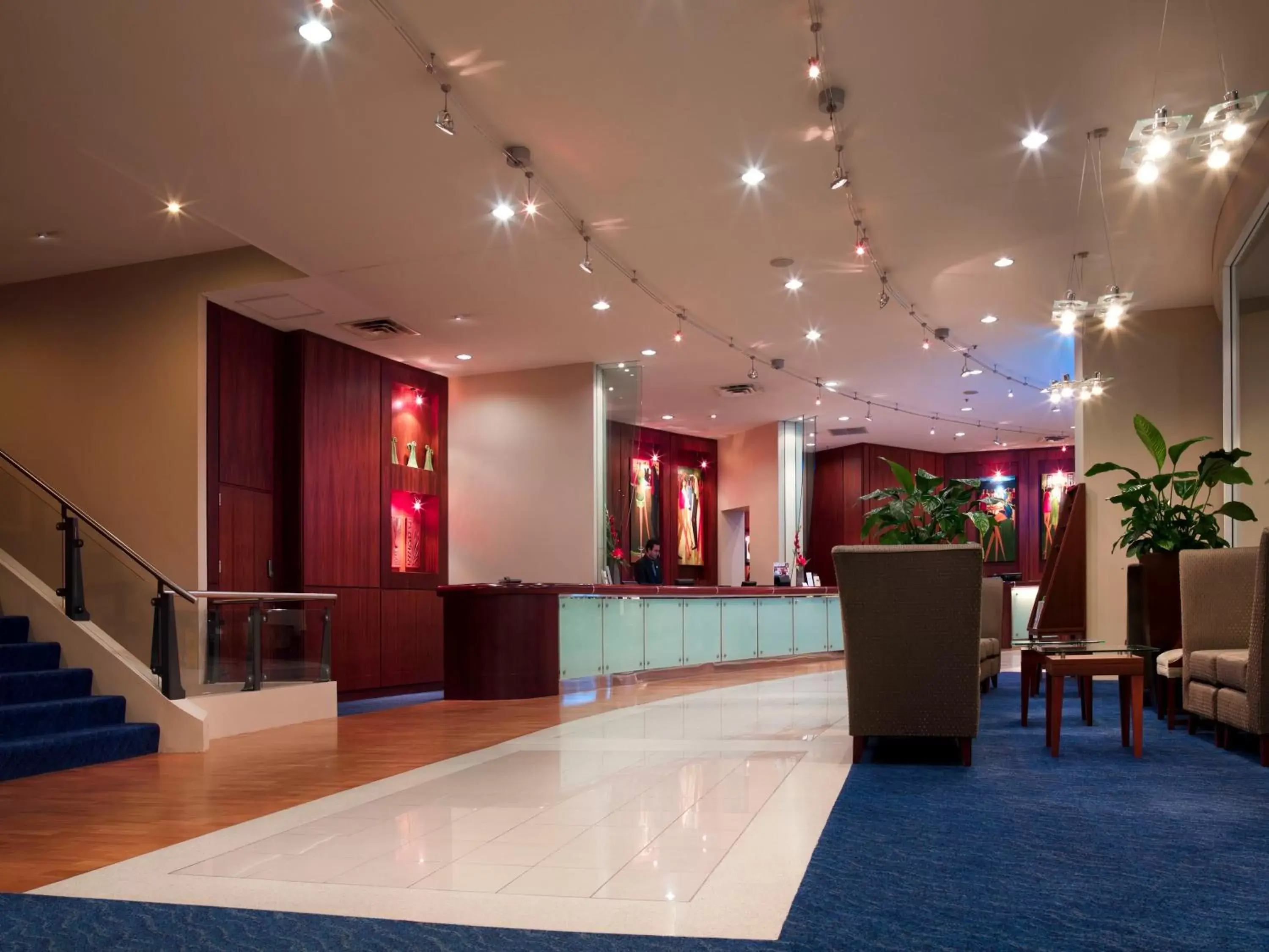 Lobby or reception in James Cook Hotel Grand Chancellor Lobby or reception in James Cook Hotel Grand Chancellor