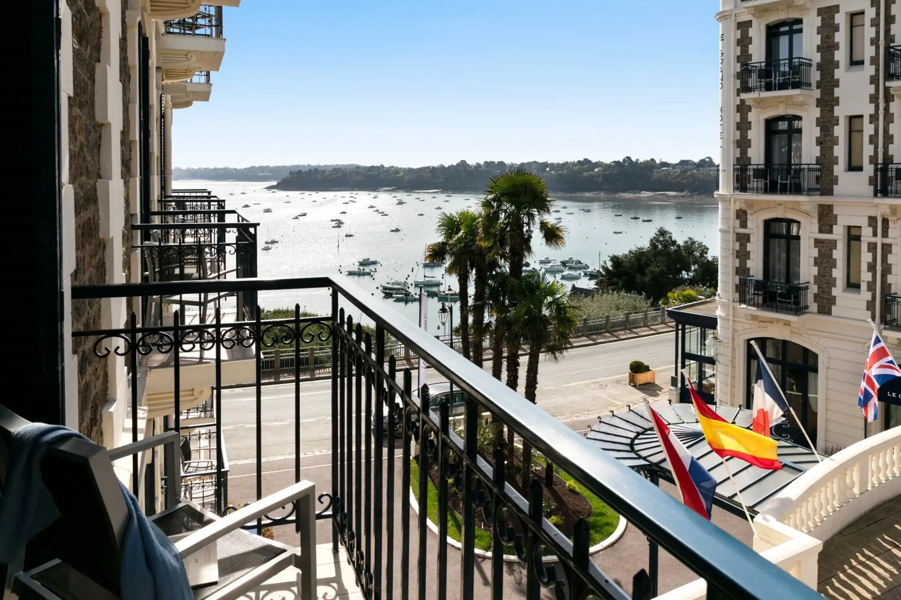 Balcony/Terrace in Hotel Barriere Le Grand Hotel Dinard