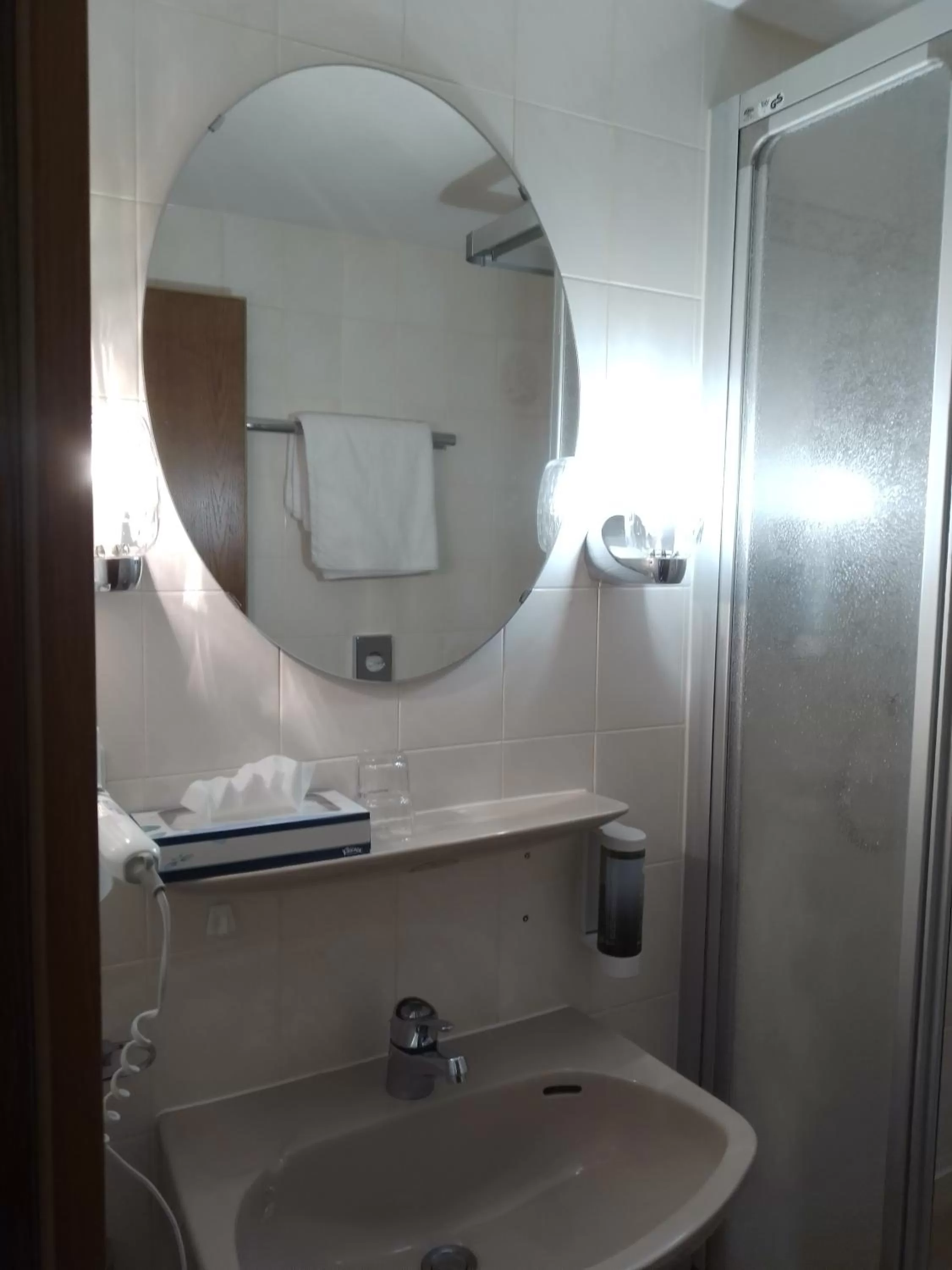 Bathroom in Hotel Waldblick