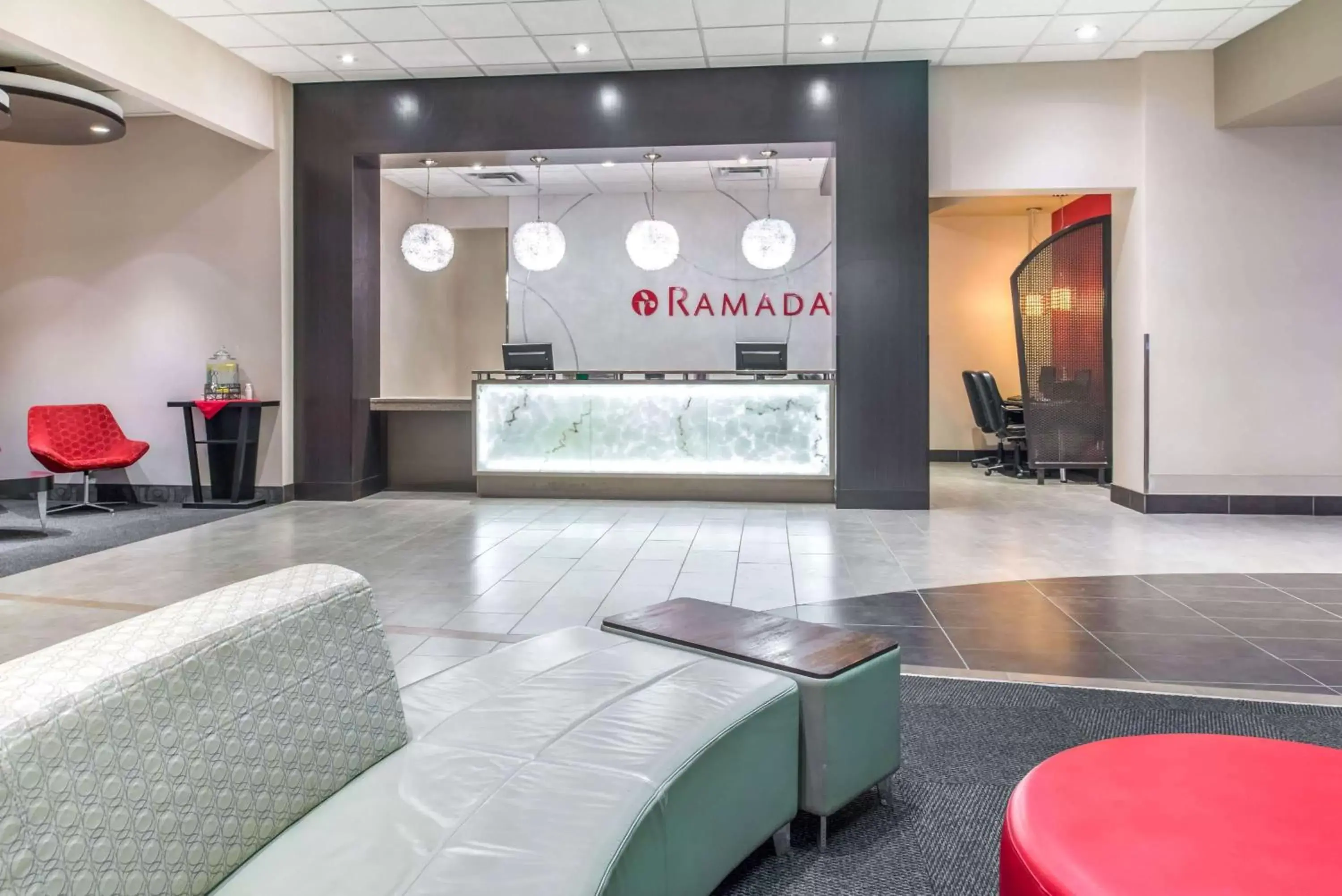 Lobby or reception in Ramada by Wyndham Saskatoon Lobby or reception in Ramada by Wyndham Saskatoon