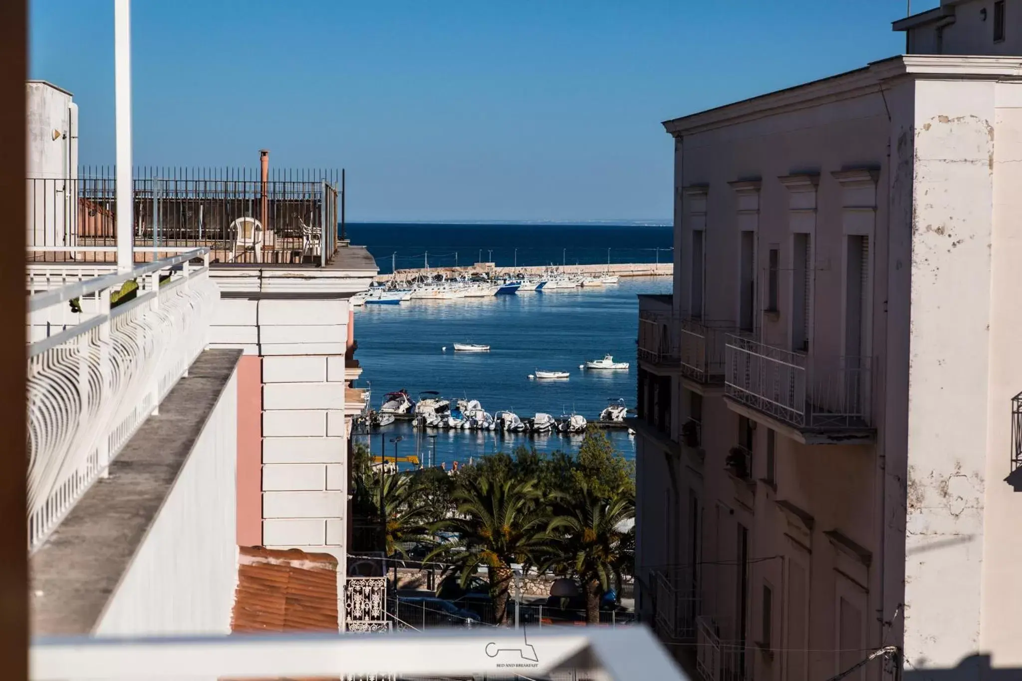 Sea view in B & B Casa Manfredi