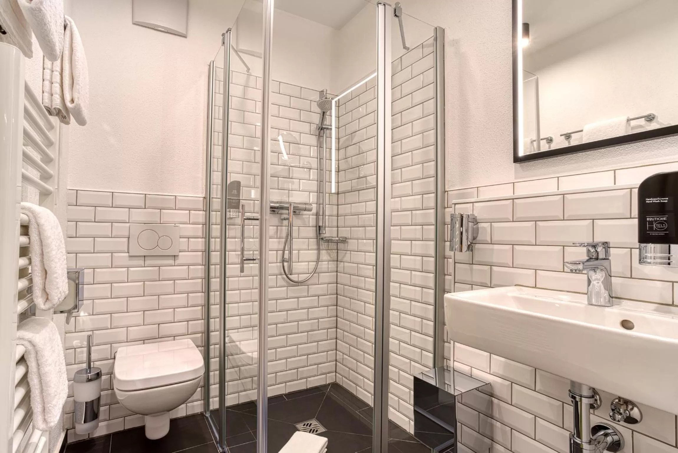 Bathroom in NYCE Hotel Ingolstadt