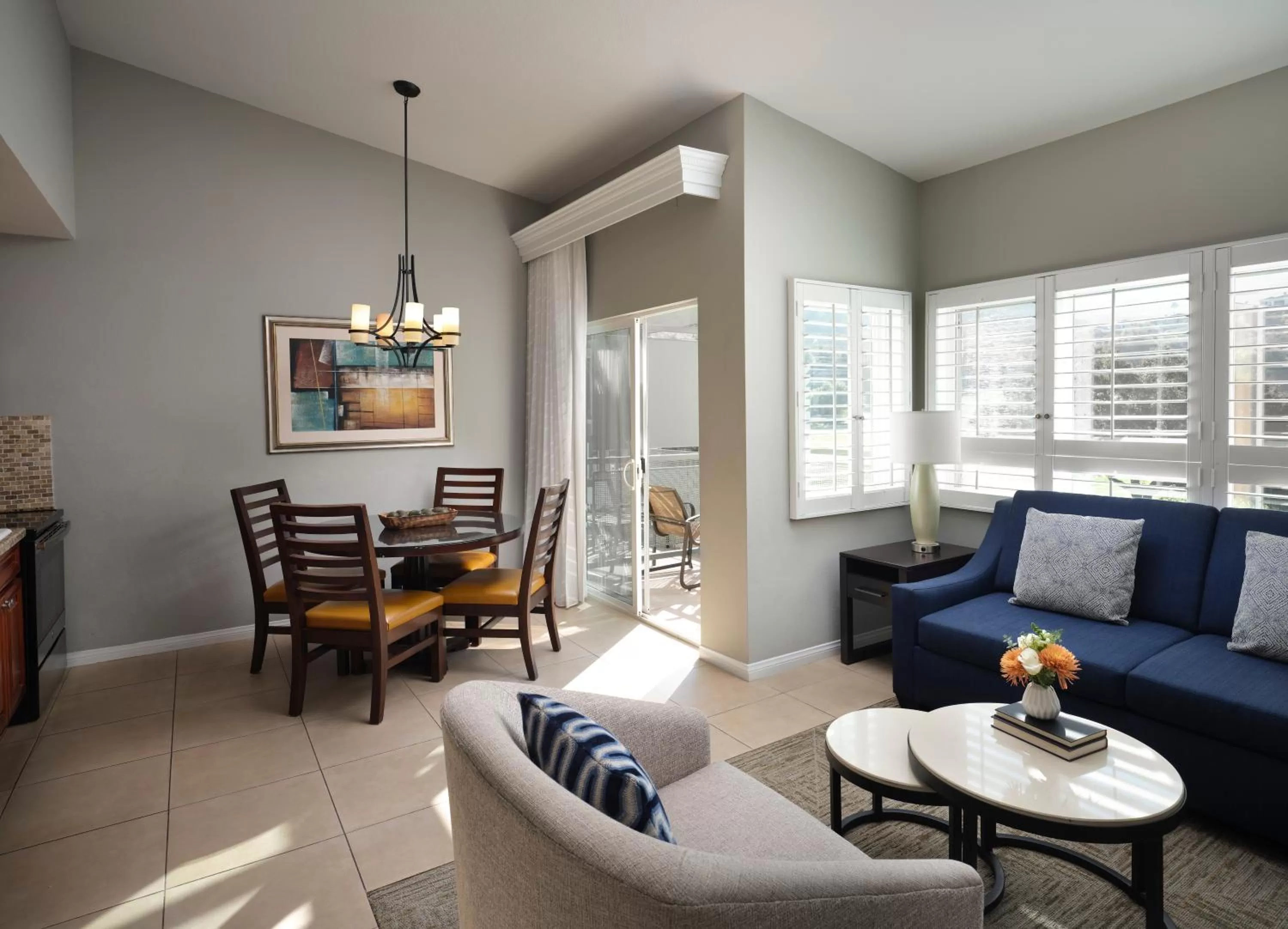 Living room in Hyatt Vacation Club at the Welk, San Diego