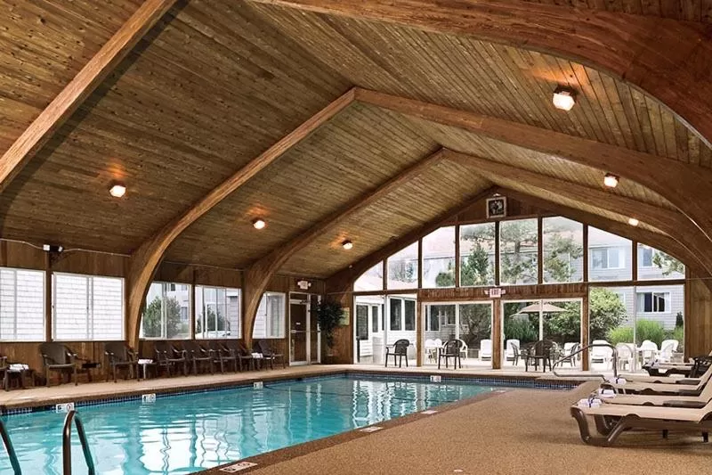 Swimming pool in Rockport Inn and Suites