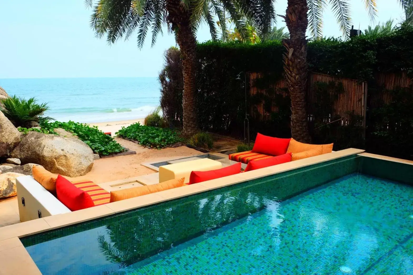 Seating area, Swimming Pool in Villa Maroc Resort