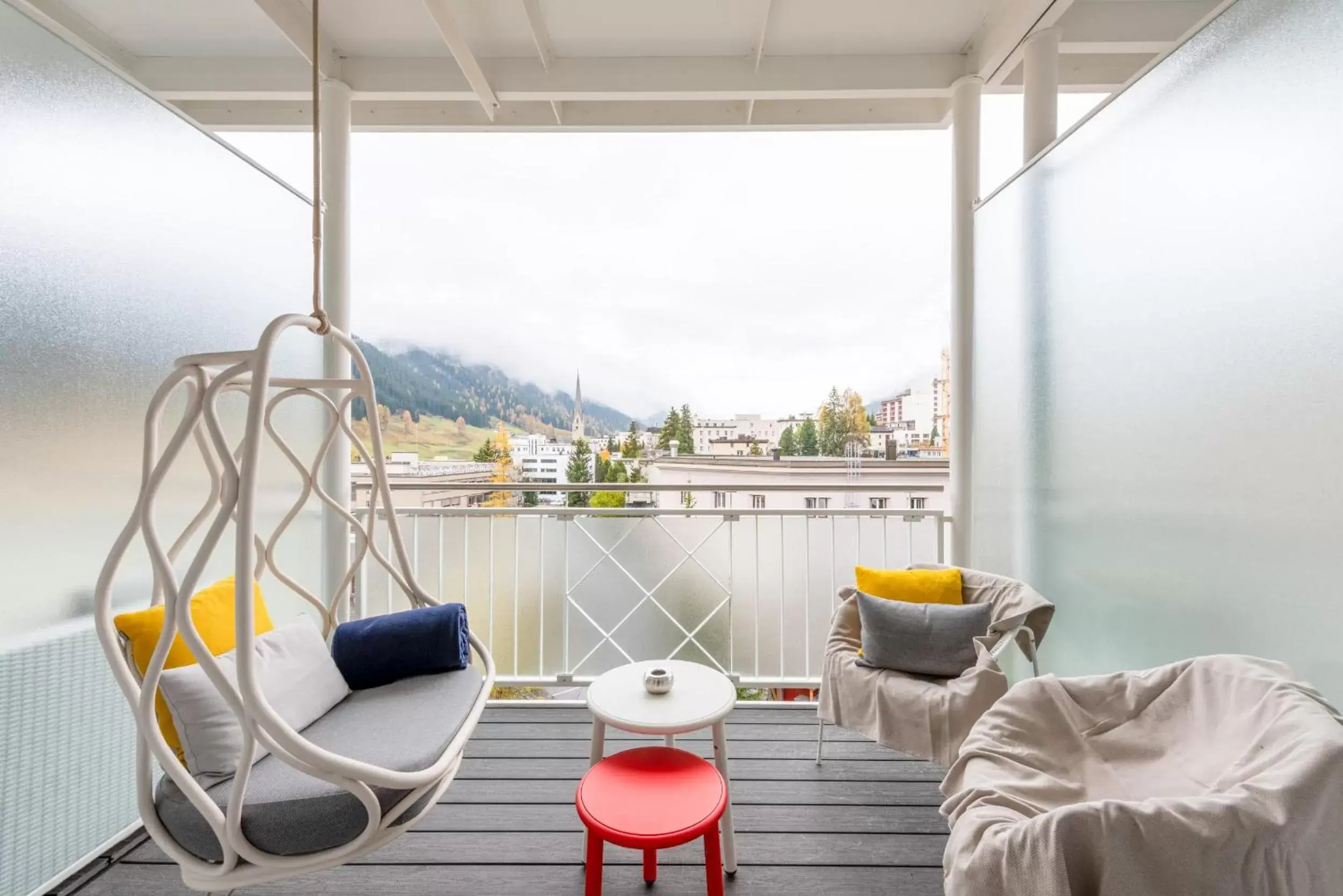 Balcony/Terrace in Hard Rock Hotel Davos