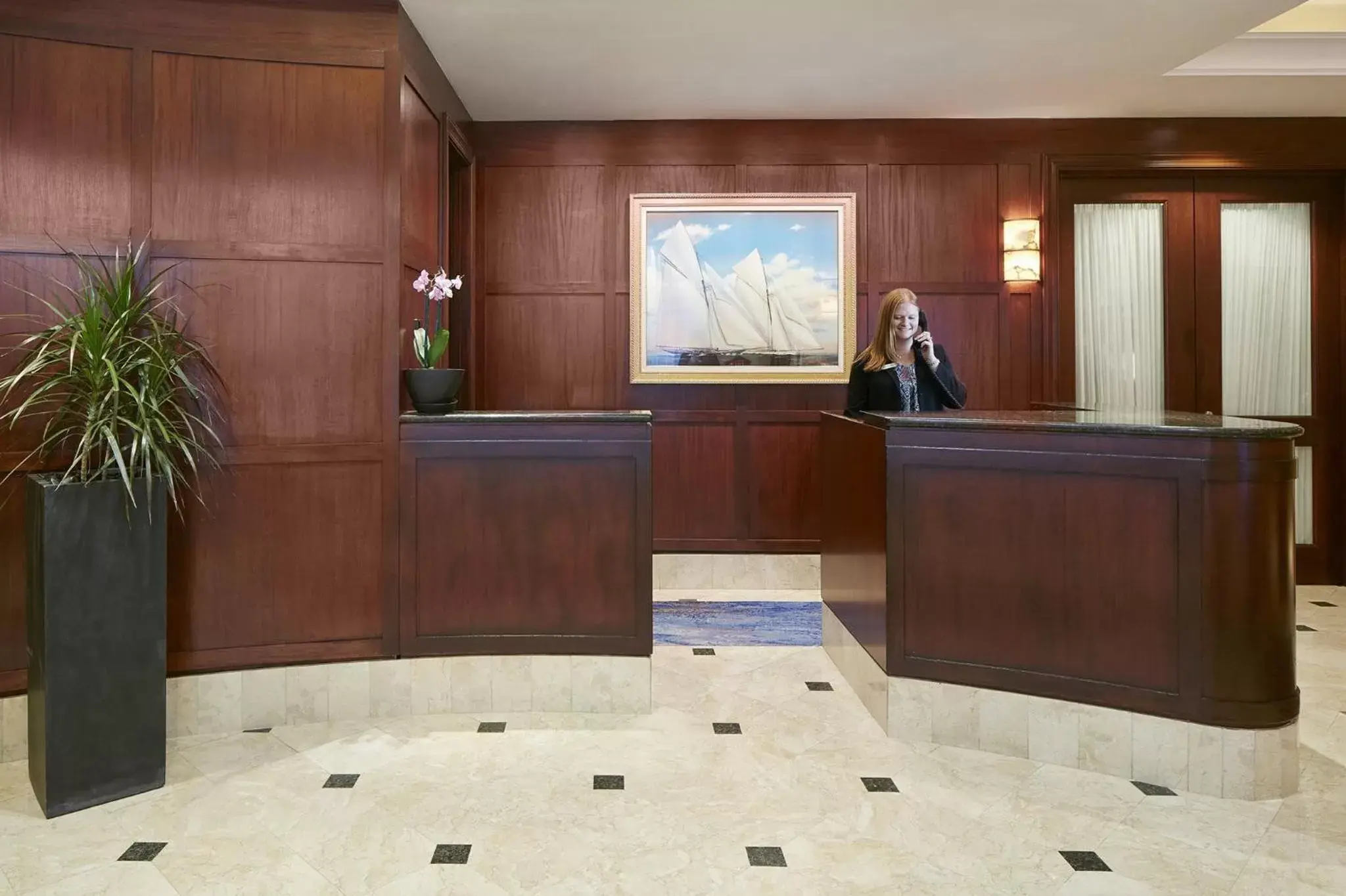 Lobby or reception, Lobby/Reception in Club Quarters Hotel Faneuil Hall, Boston