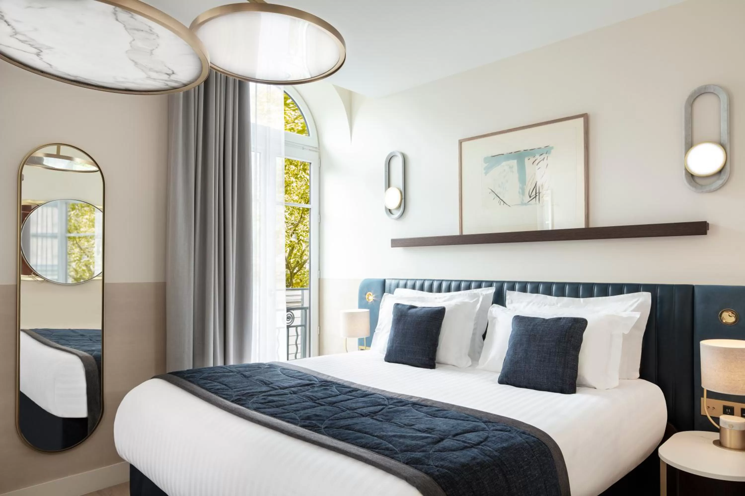 Bed in Maison Albar Hotels L’Imperator