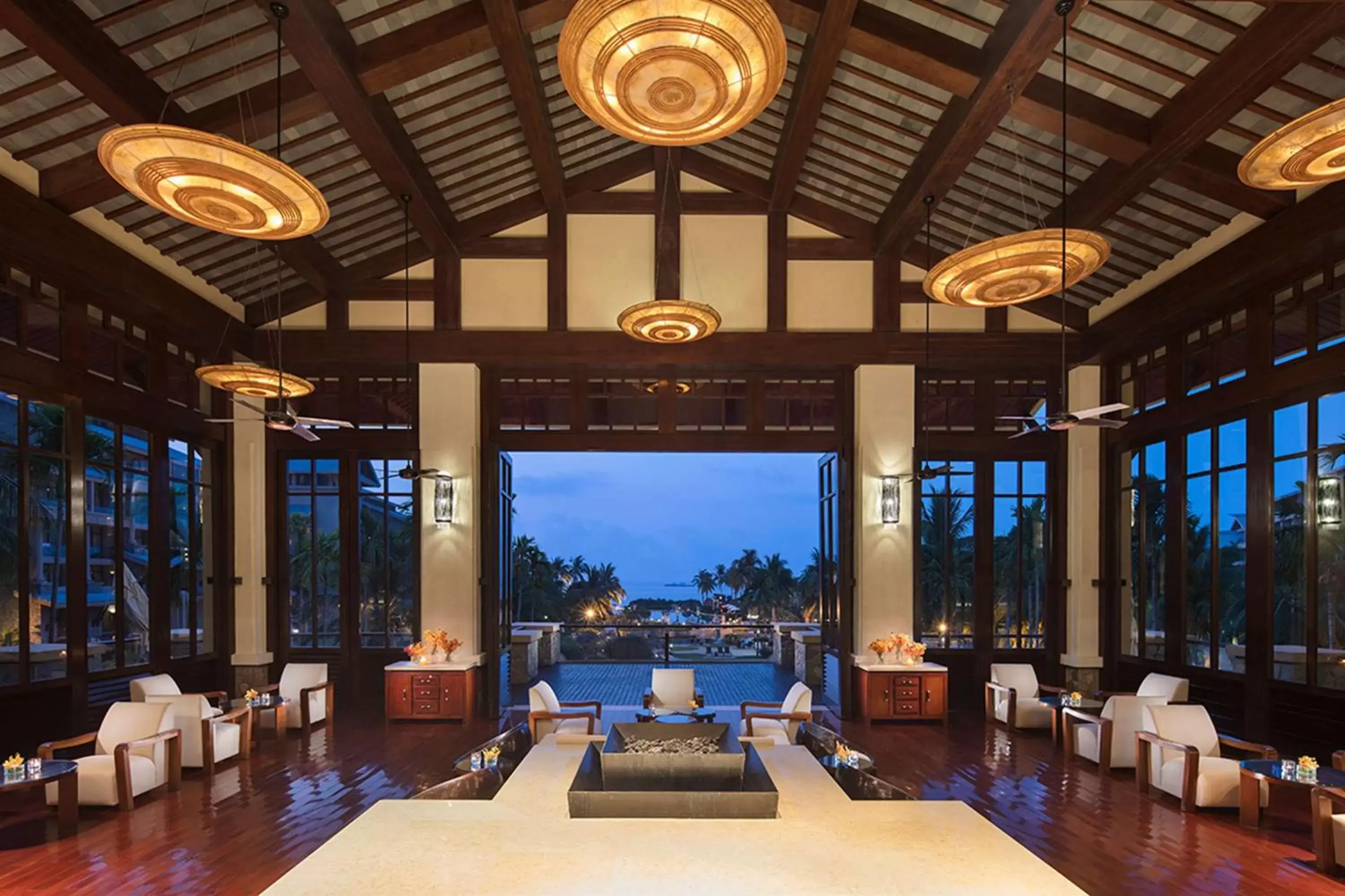 Lobby or reception in Hilton Sanya Yalong Bay Resort & Spa