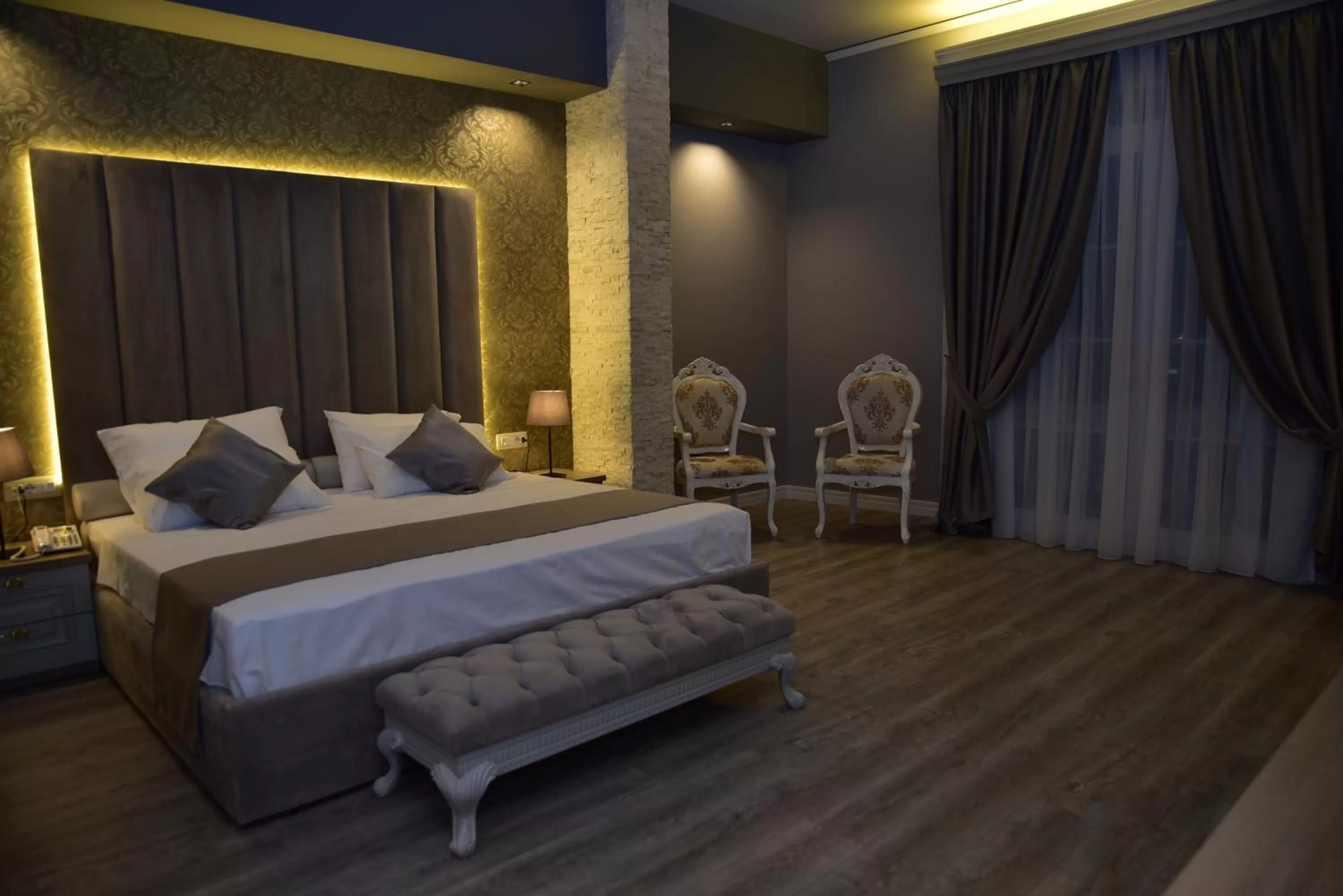 Bed in The King Resort