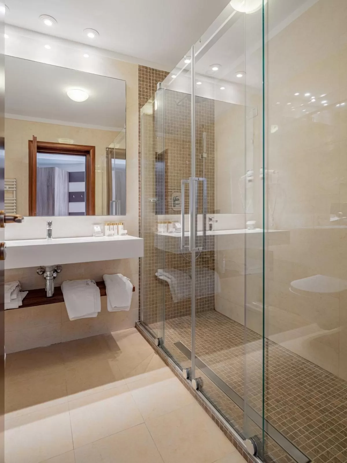 Bathroom in Hotel Miruna - New Belvedere