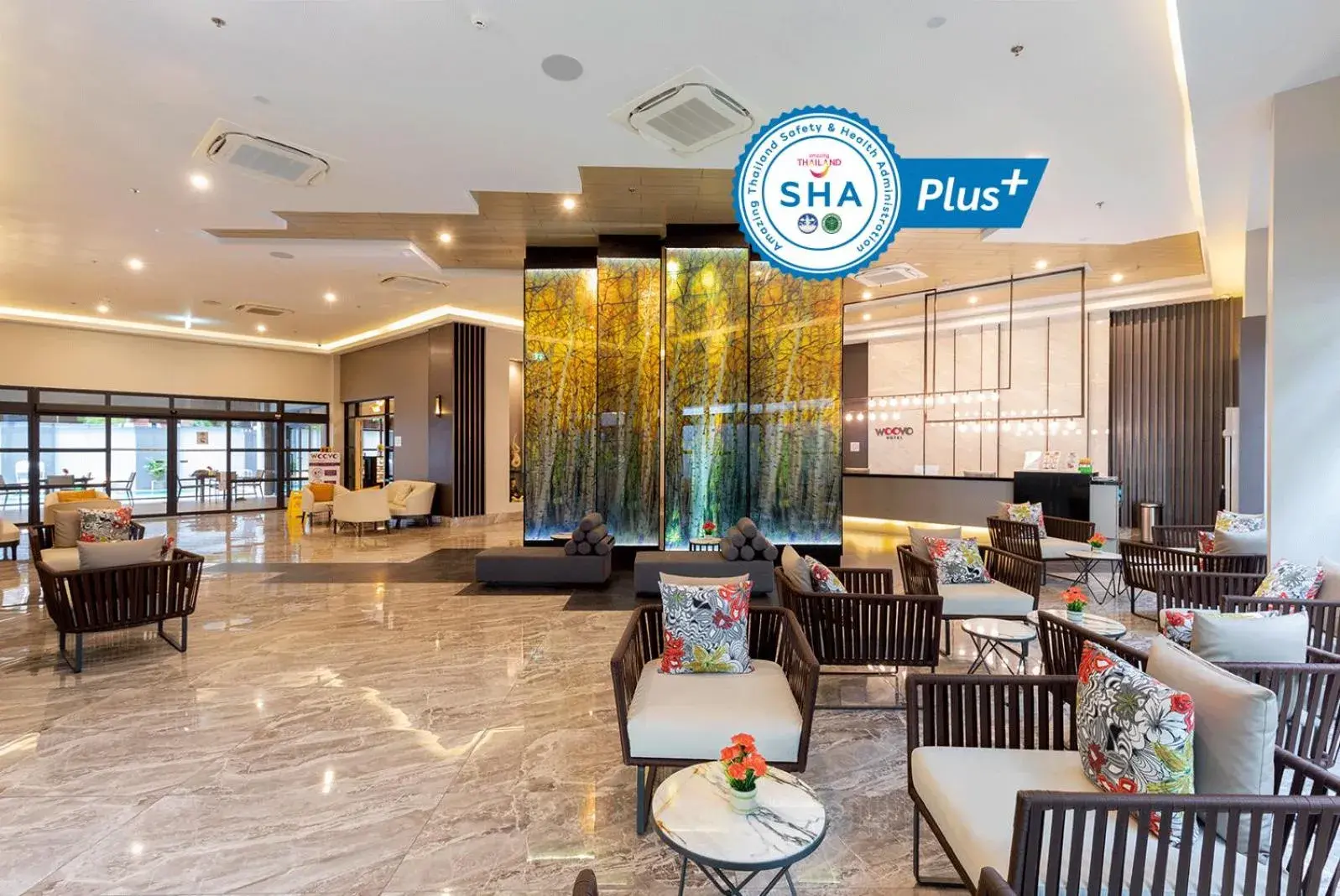 Lobby or reception, Lobby/Reception in Woovo Phuket Patong - SHA Extra Plus