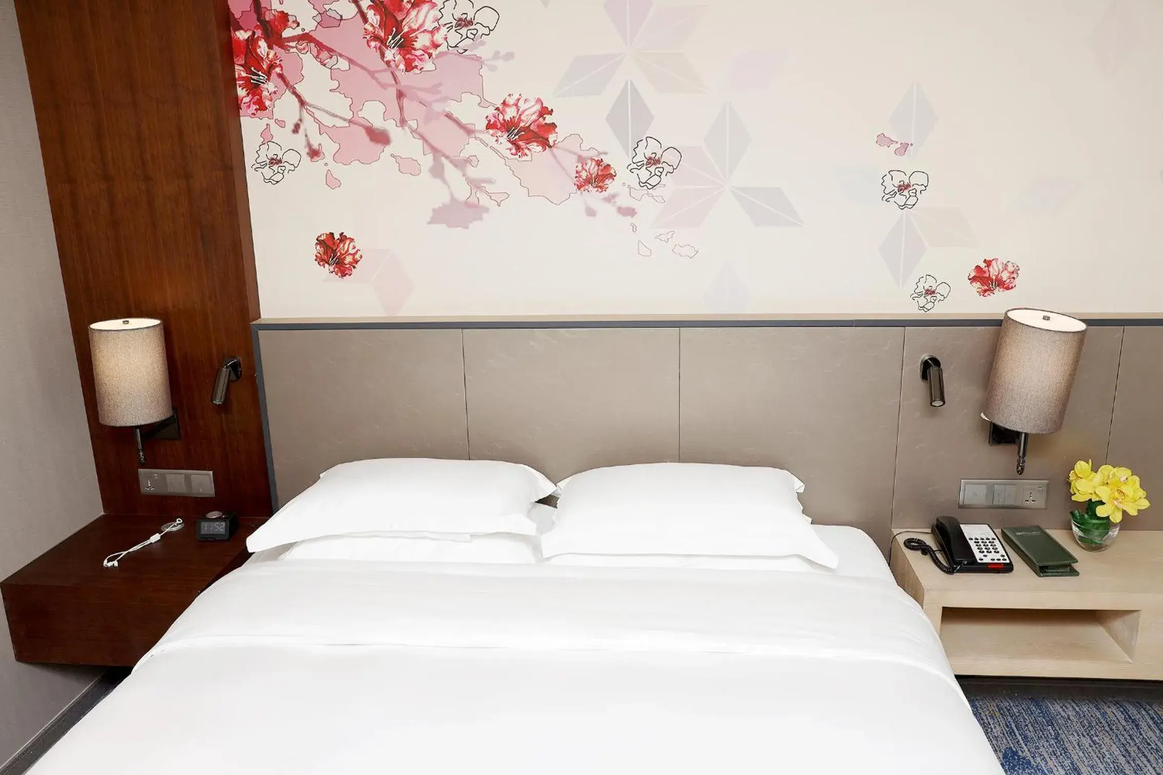 Bed in Hilton Garden Inn Zhongshan Guzhen