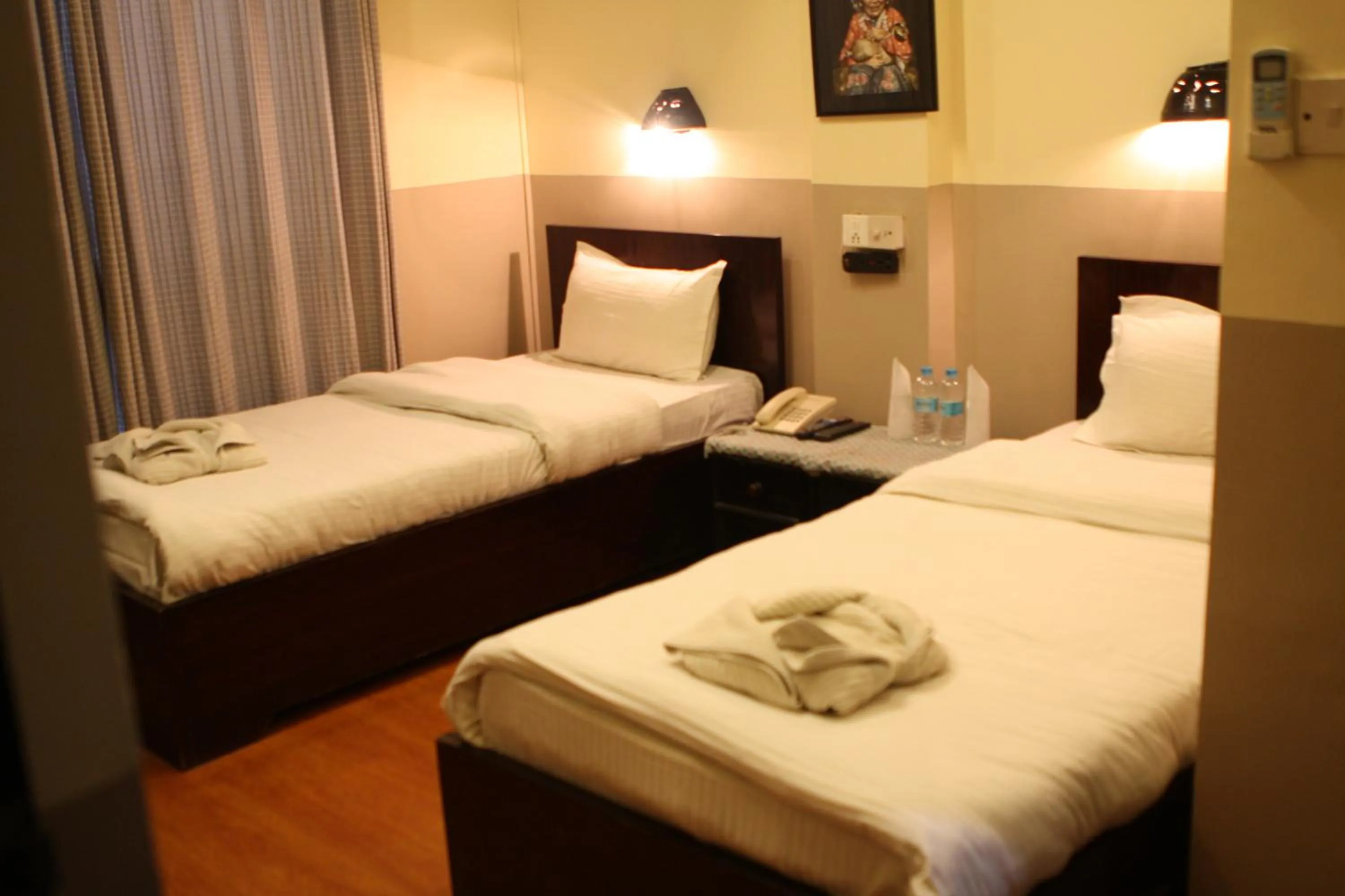 Bedroom, Bed in Hotel Buddha Land