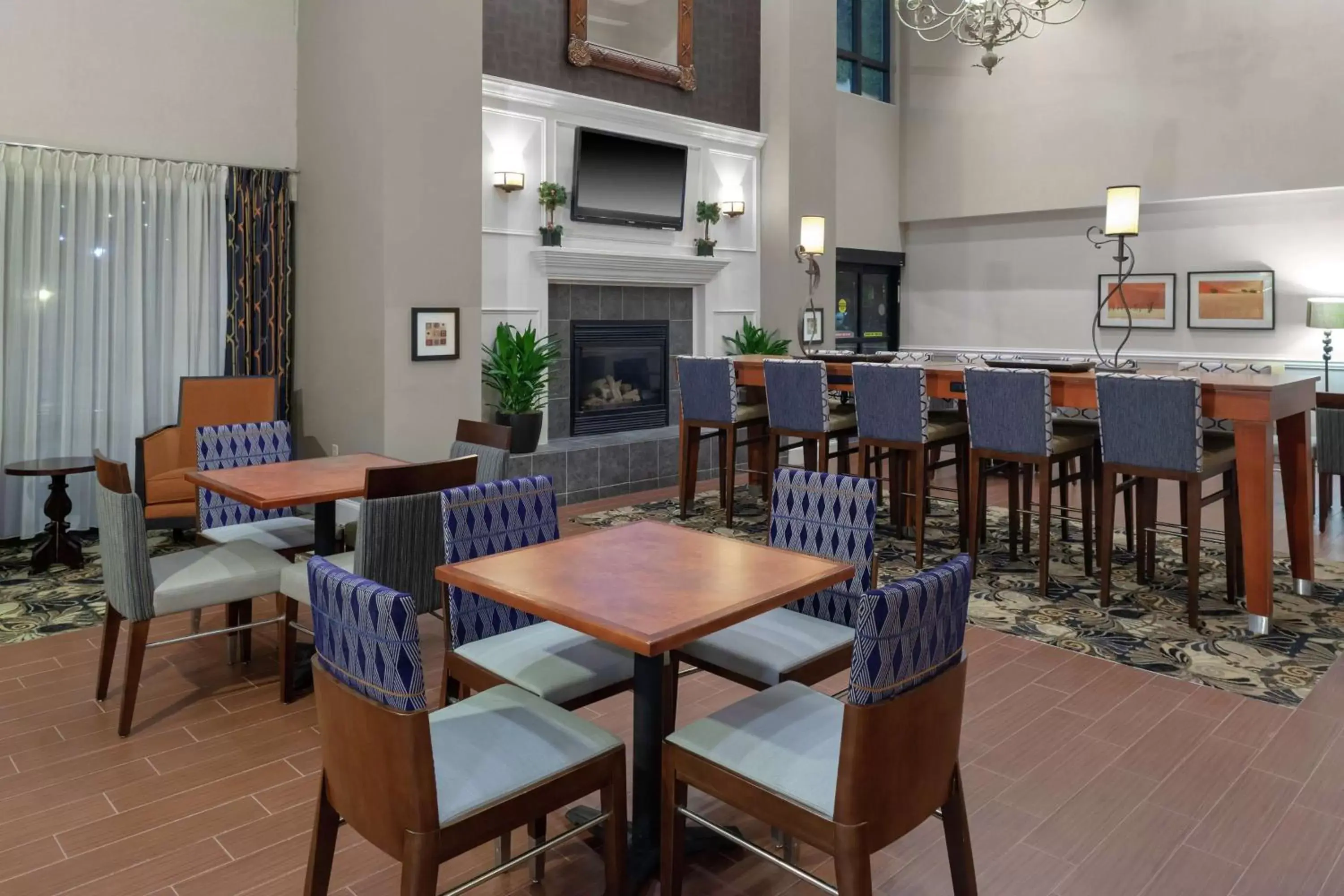 Lobby or reception, Restaurant/Places to Eat in Hampton Inn & Suites Concord-Charlotte