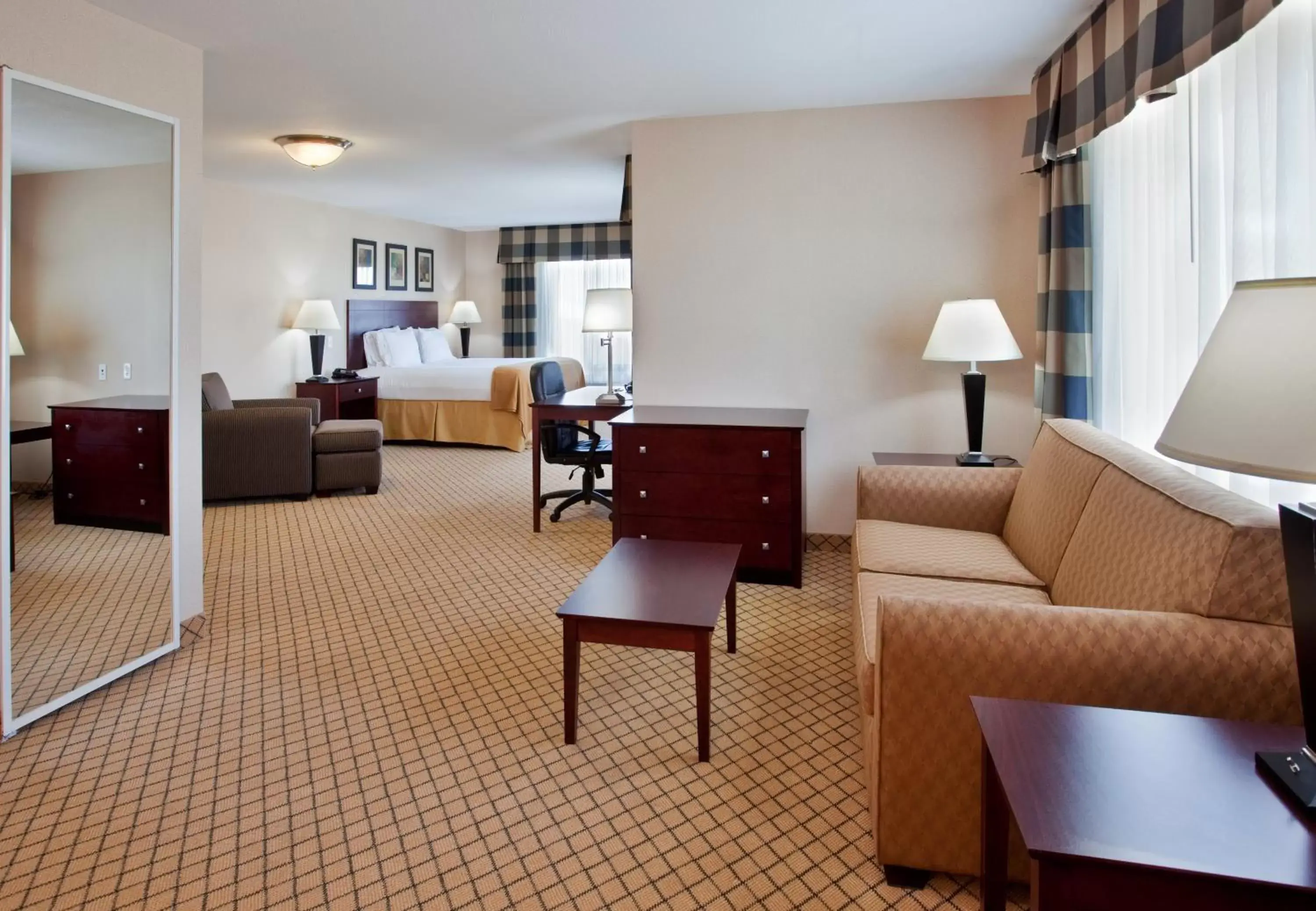 Photo of the whole room, Seating Area in Holiday Inn Express Hotel & Suites Wichita Airport, an IHG Hotel